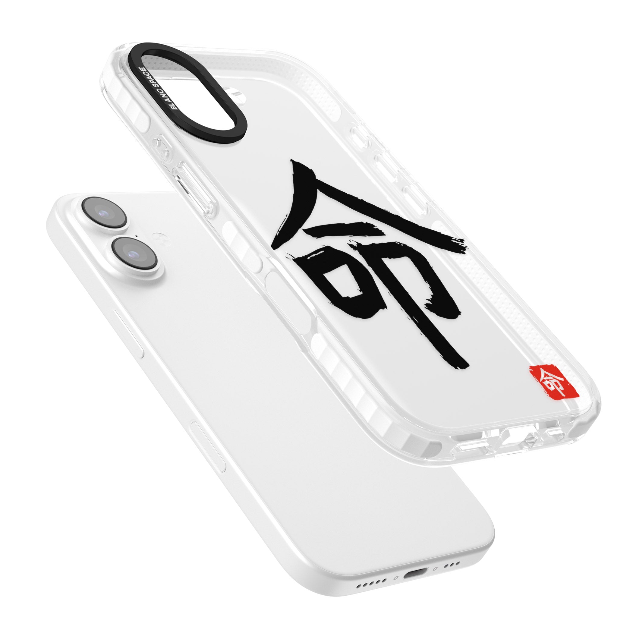 Japanese Kanji Life iPhone 17 Impact Clear Phone Case Colours