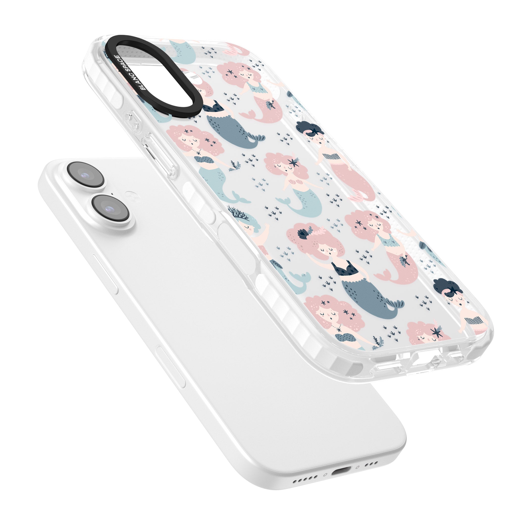 Under The Sea Mermaids (Clear) iPhone 17 Impact Clear Phone Case Colours