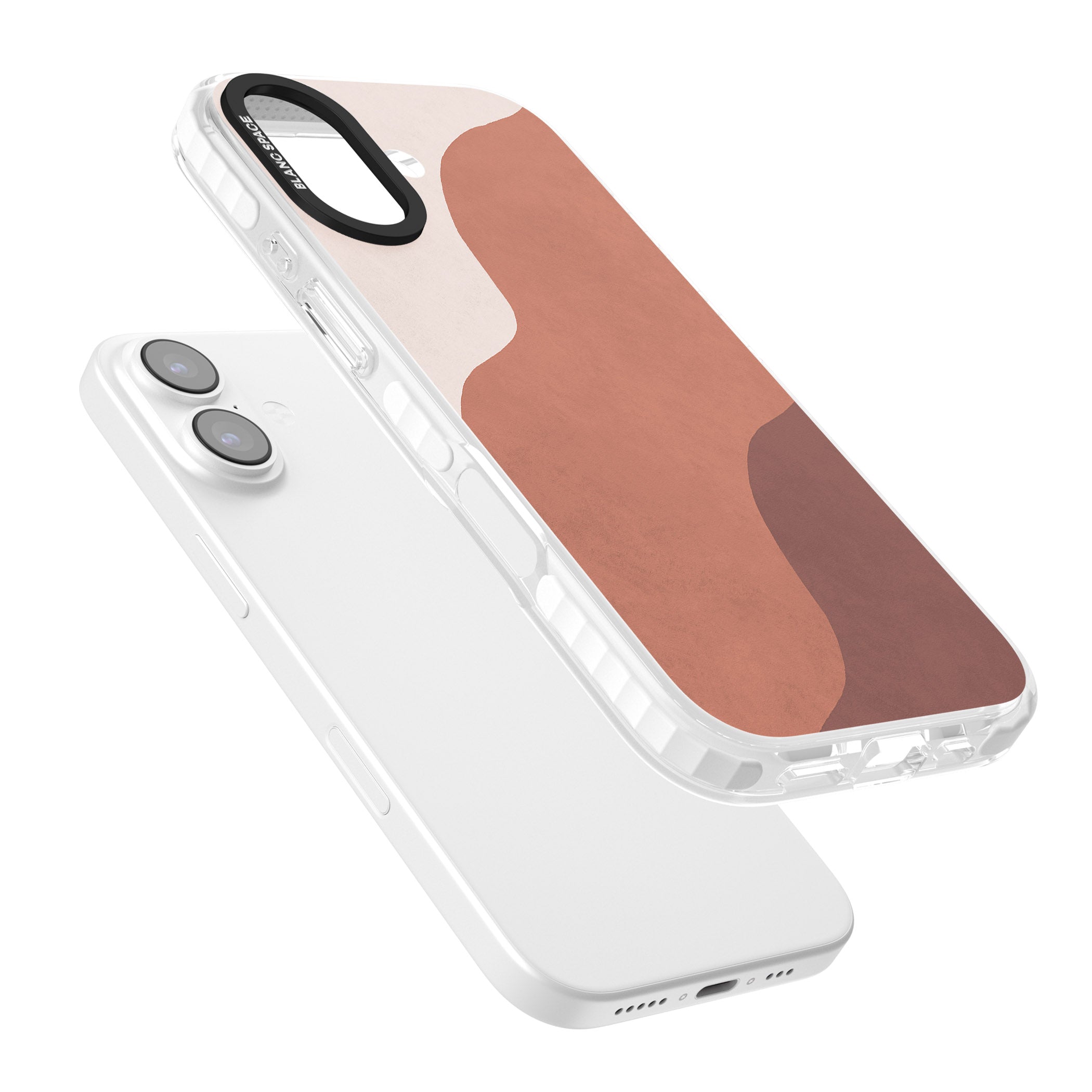 Lush Abstract Watercolour Design #3 iPhone 17 Impact Pro Clear Phone Case Colours