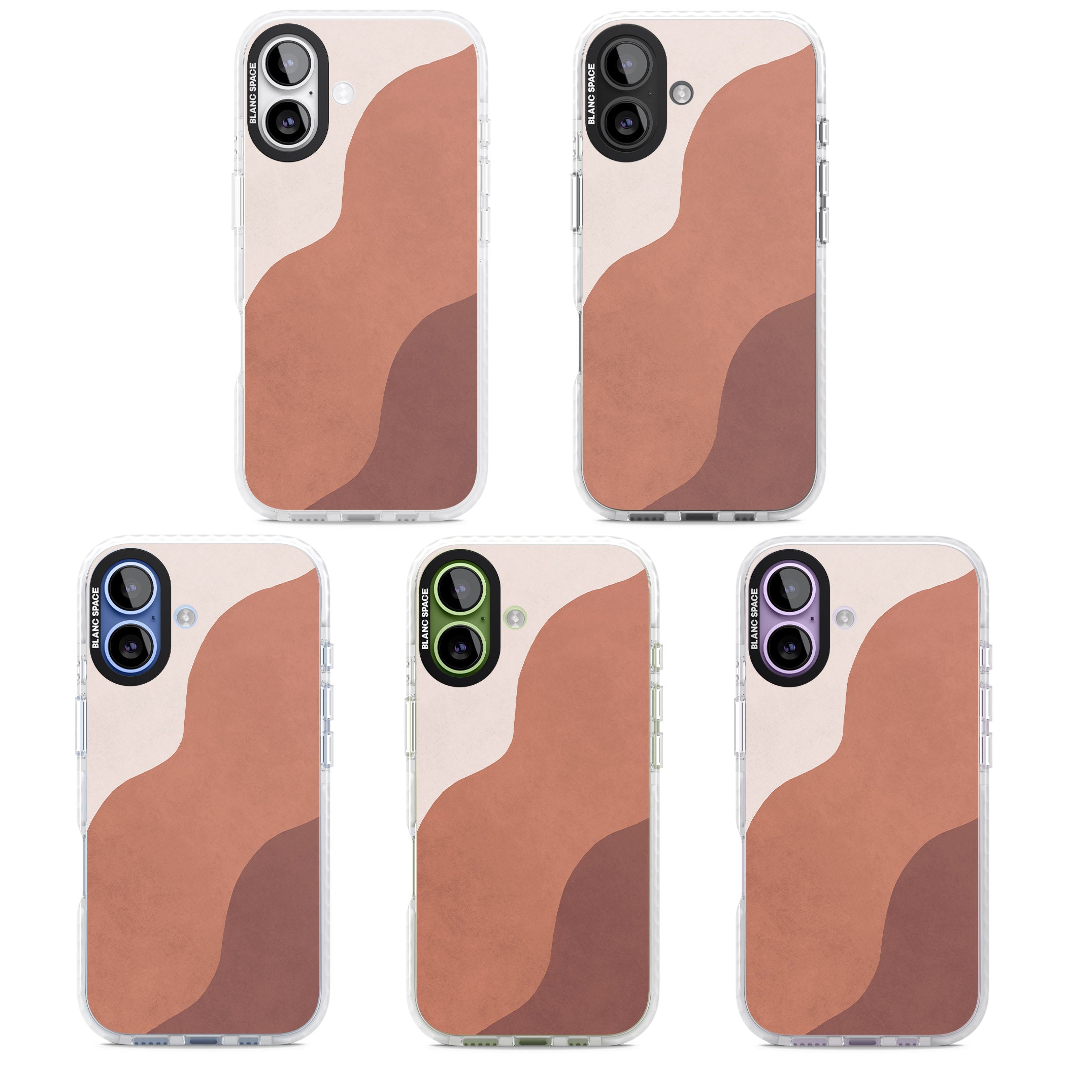 Lush Abstract Watercolour Design #3 iPhone 17 Impact Pro Clear Phone Case APT Impact Protection