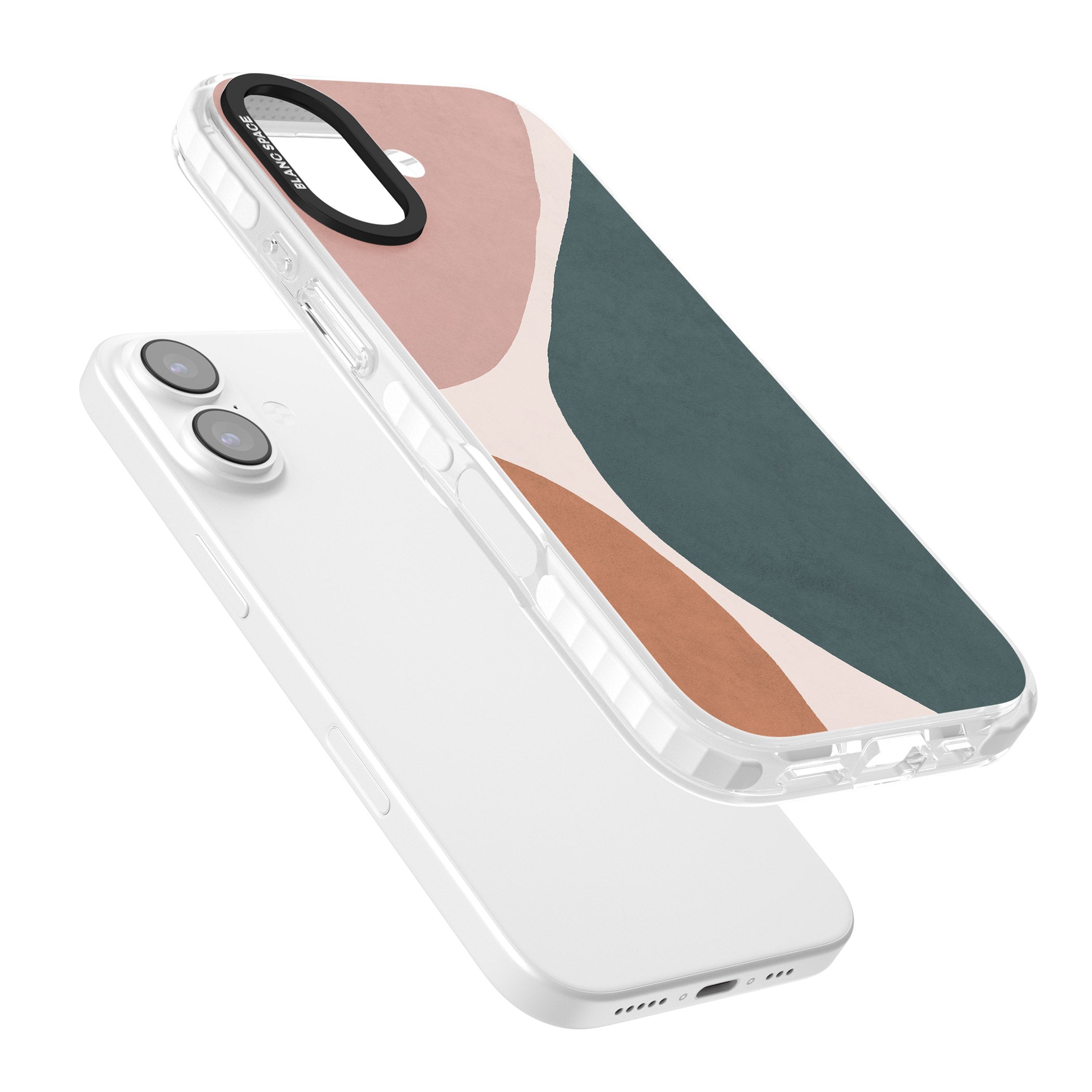 Lush Abstract Watercolour Design #8 iPhone 17 Impact Pro Clear Phone Case Colours