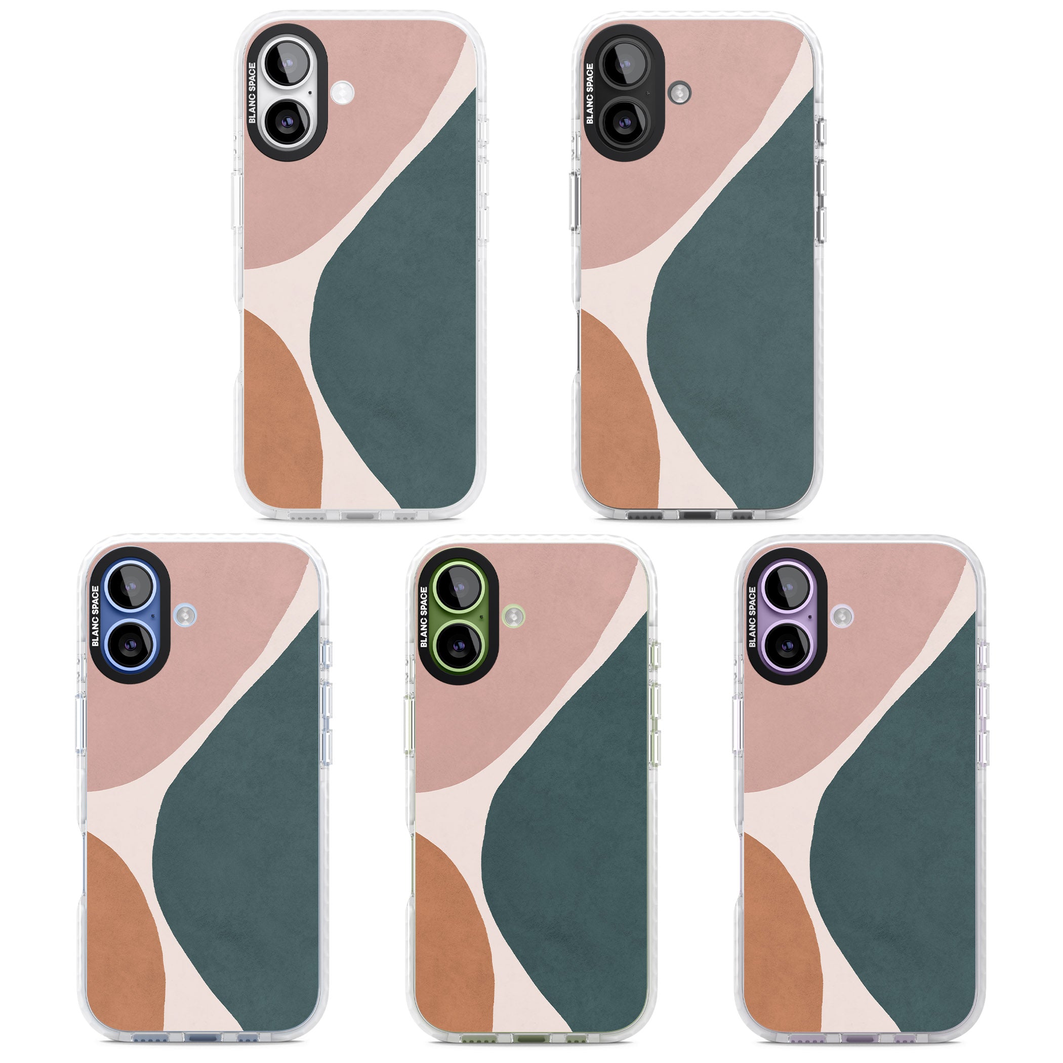 Lush Abstract Watercolour Design #8 iPhone 17 Impact Pro Clear Phone Case APT Impact Protection