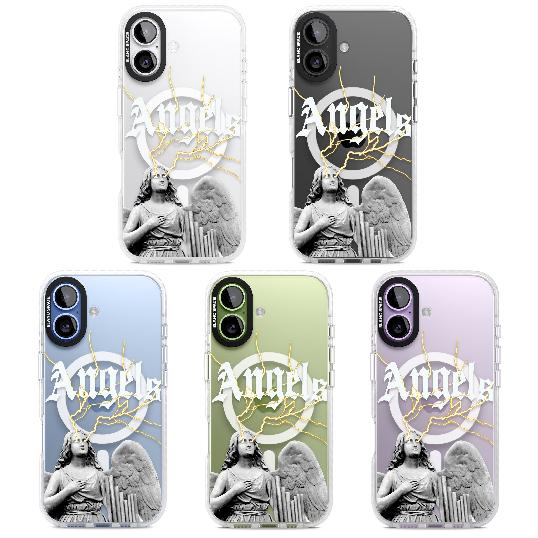 Angels iPhone 17 Impact Pro Clear Phone Case APT Impact Protection