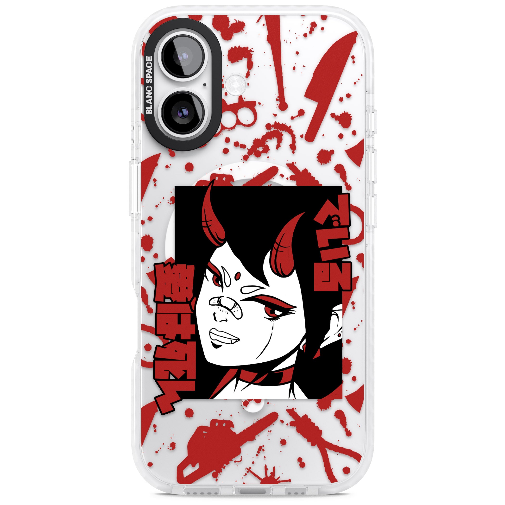 She'S A Devil iPhone 17 Impact Pro Clear Phone Case