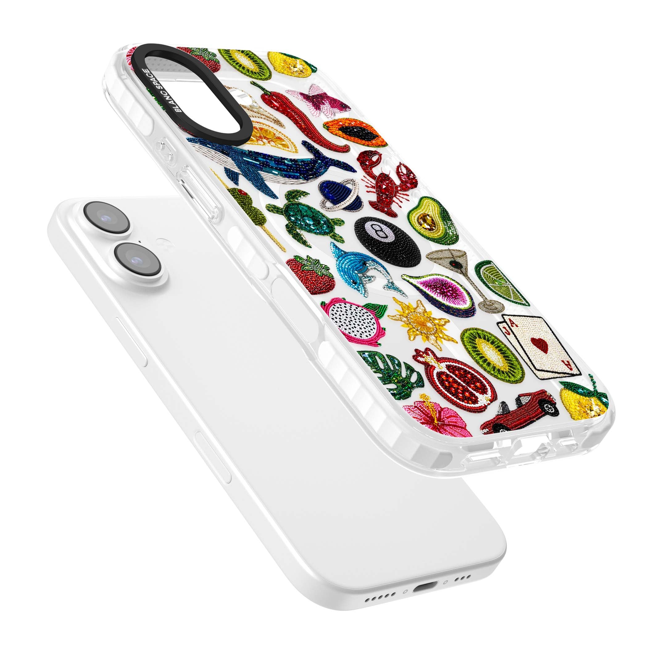 Beaded Mix cute iPhone case | Impact Magsafe case for iPhone 17