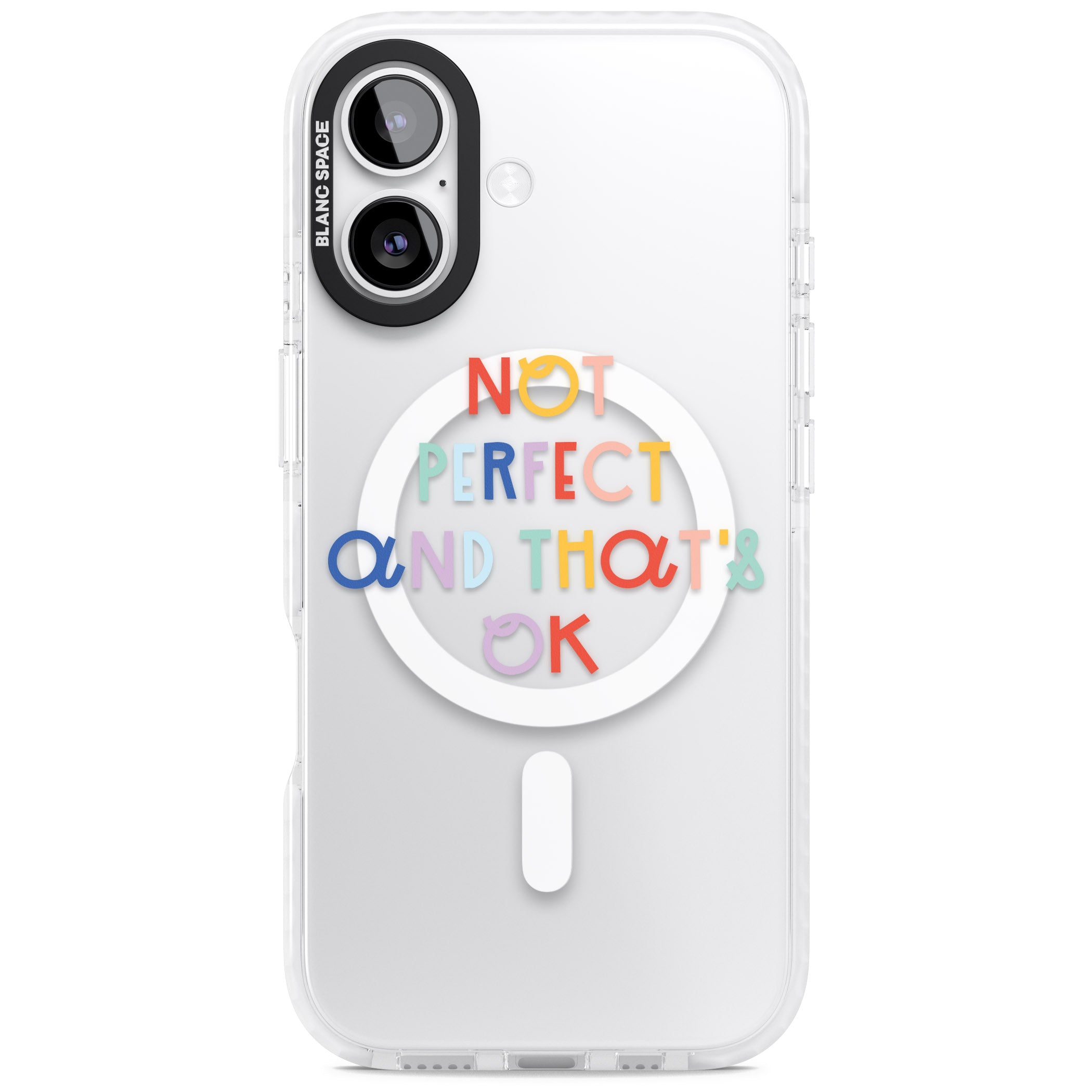 Not Perfect Clear iPhone 17 Impact Pro Clear Phone Case