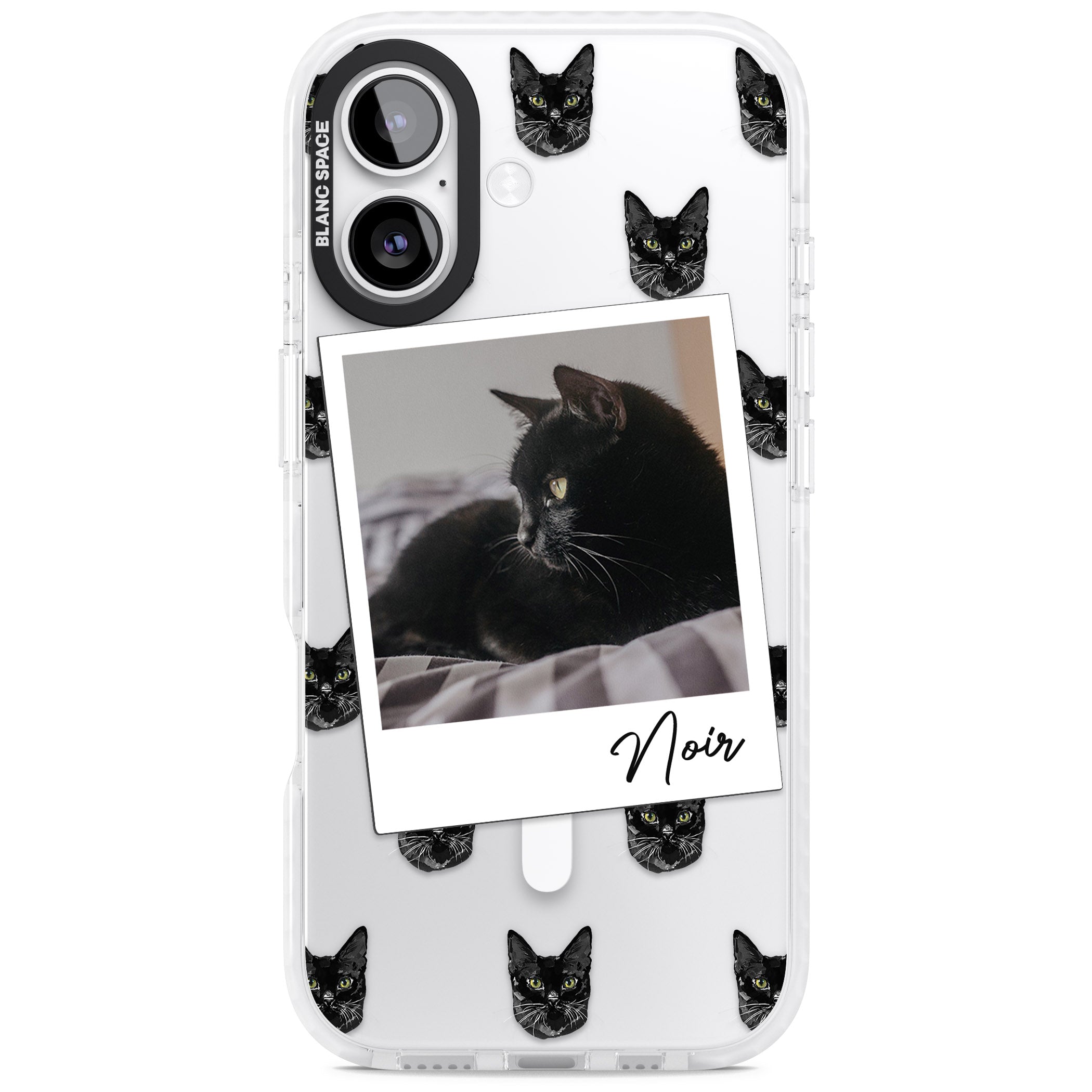 Personalised Bombay Cat Photo iPhone 17 Impact Pro Clear Phone Case
