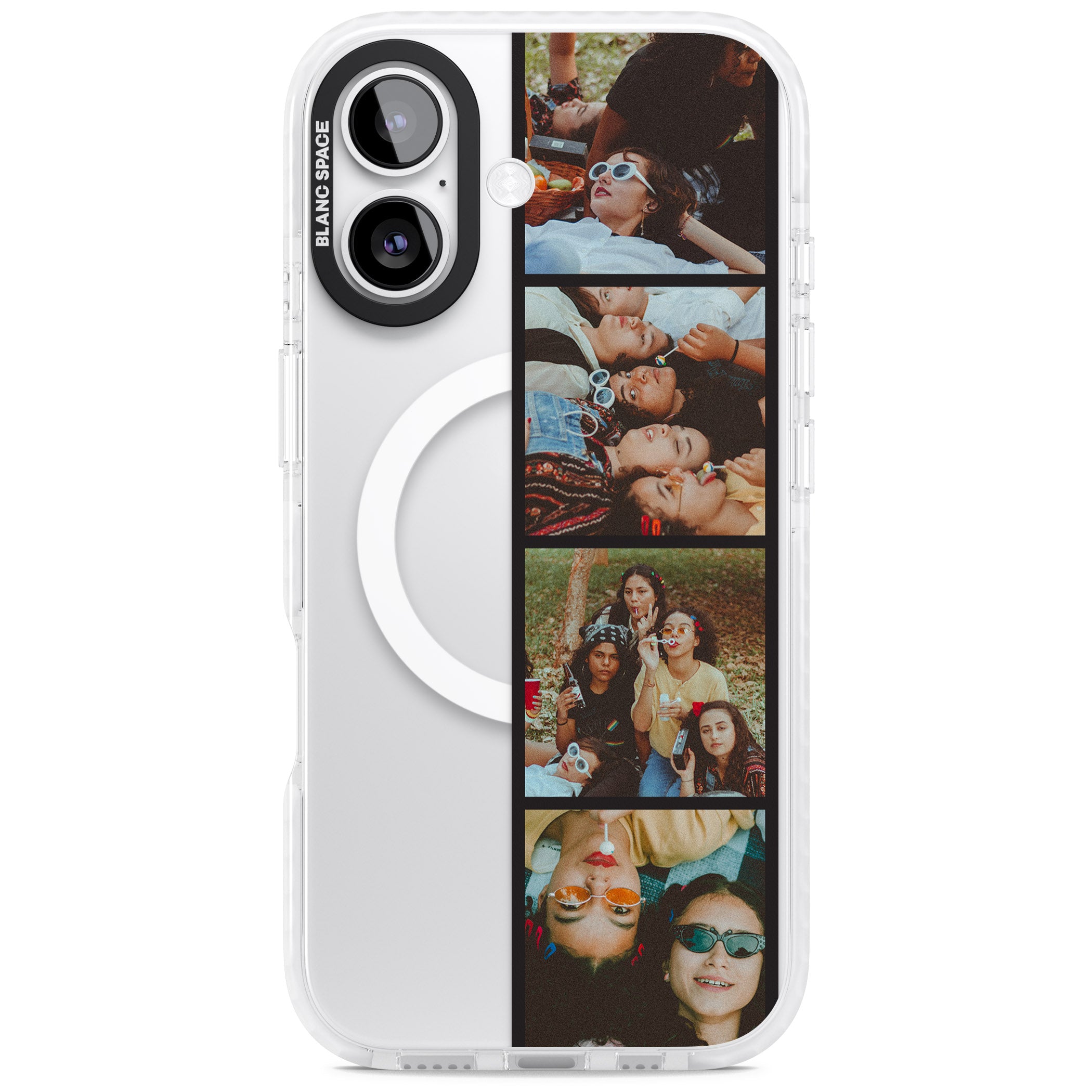 Personalised Photo Strip iPhone 17 Impact Pro Clear Phone Case