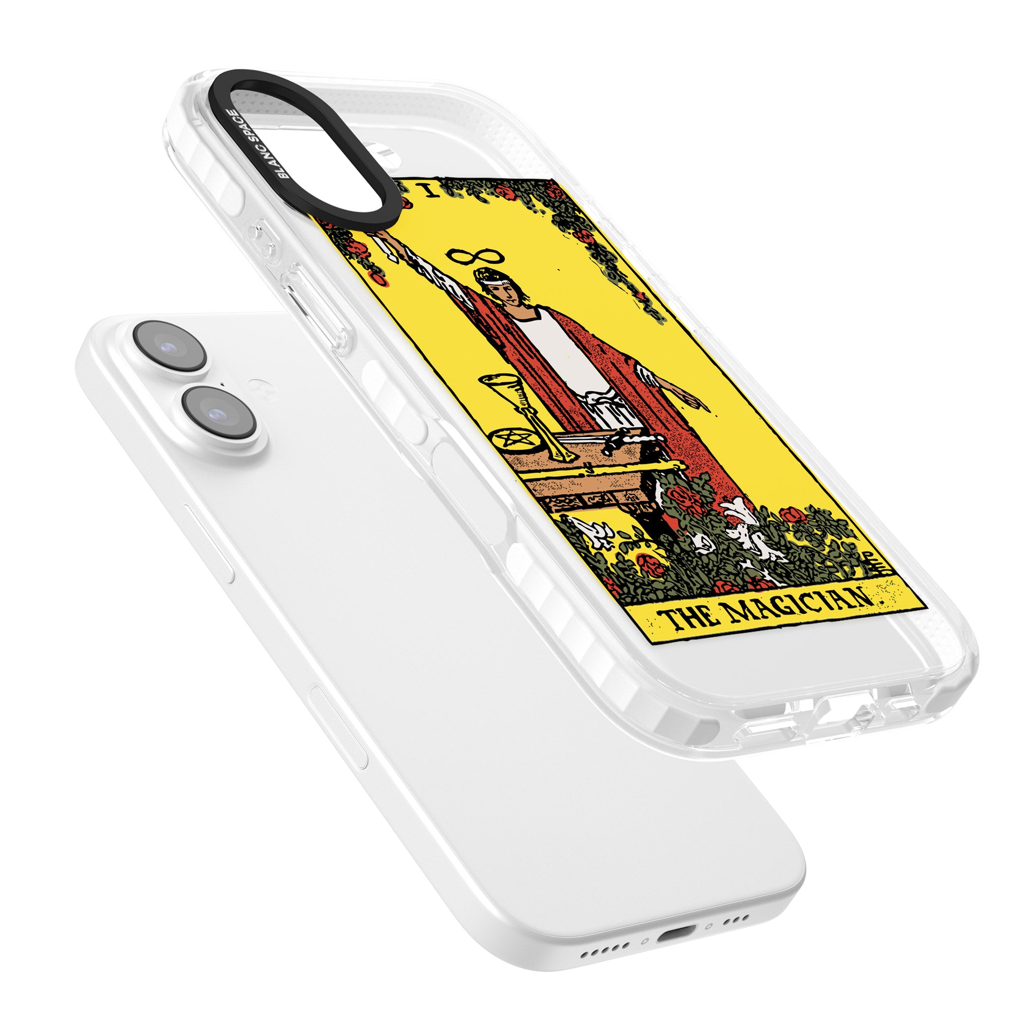 Personalised The Magician Tarot Card (Color) iPhone 17 Impact Pro Clear Phone Case Colours