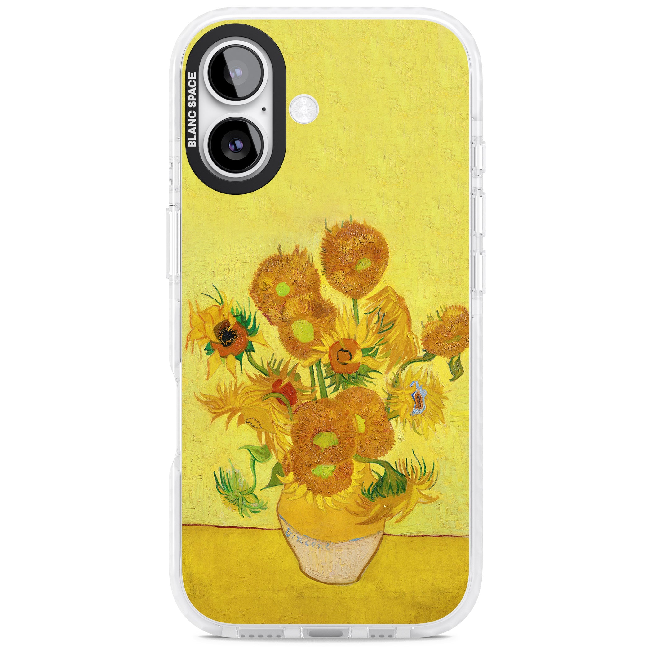 Sunflowers iPhone 17 Impact Pro Clear Phone Case