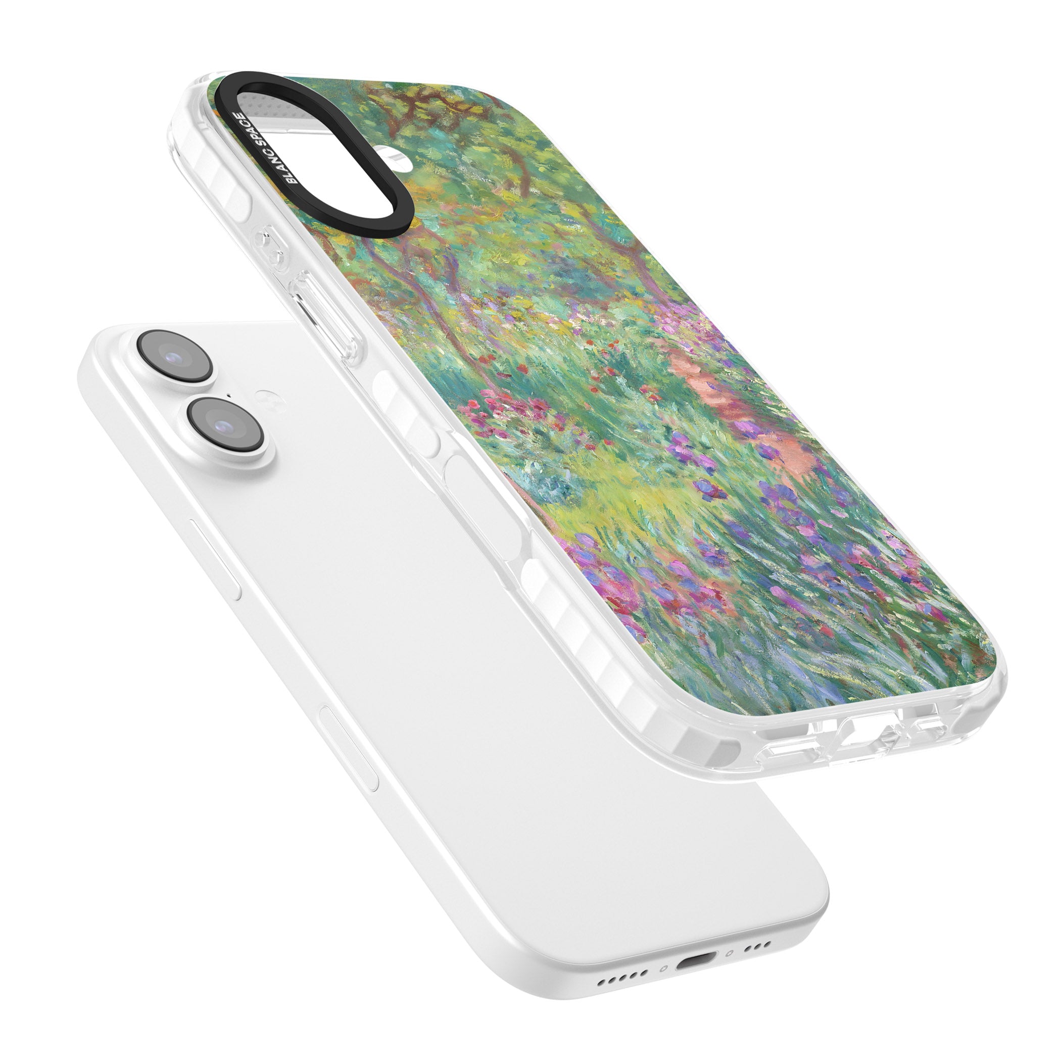 Garden in Giverny iPhone 17 Impact Pro Clear Phone Case Colours