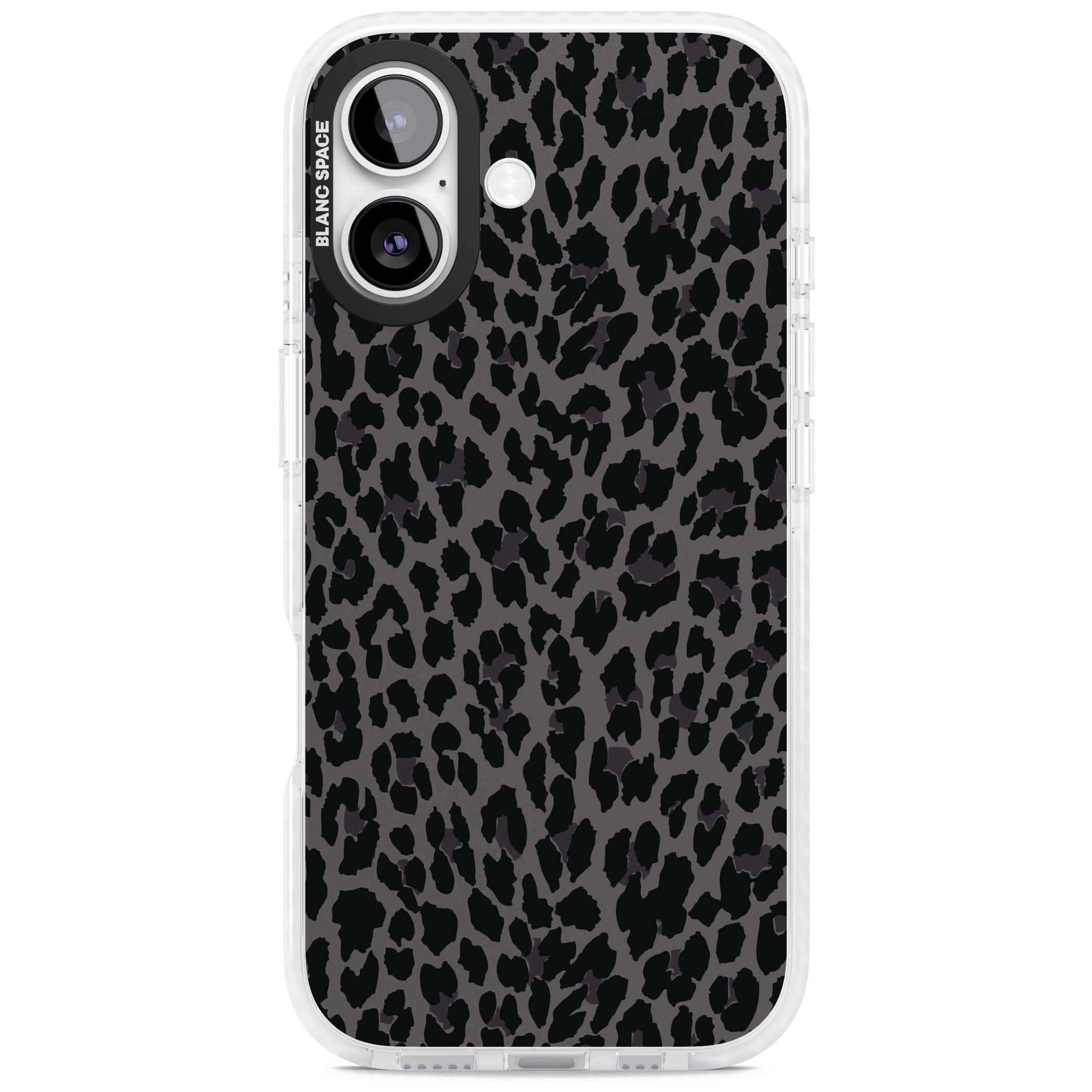 Dark Animal Print iPhone 17 Impact Pro Clear Phone Case