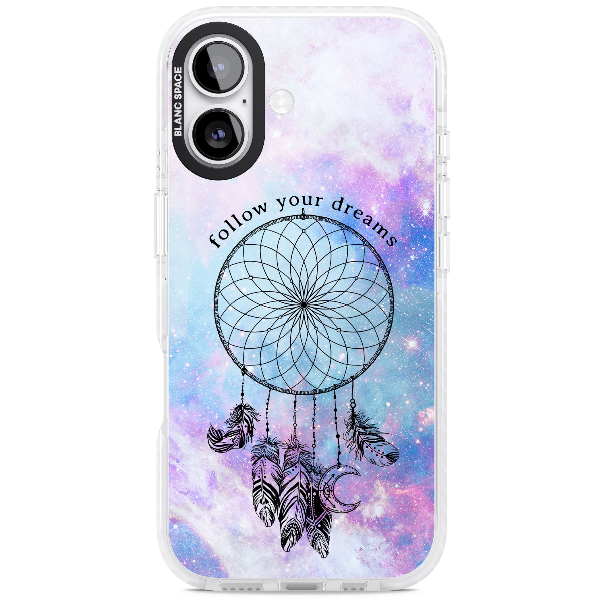 Galaxy Dreamcatcher iPhone 17 Impact Pro Clear Phone Case