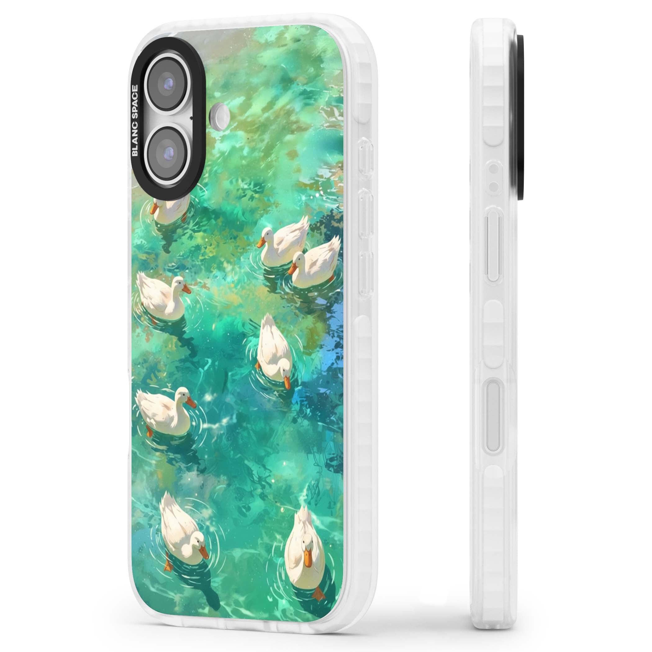 Ducks In The Pond for her iPhone case | Impact Magsafe case for iPhone 17