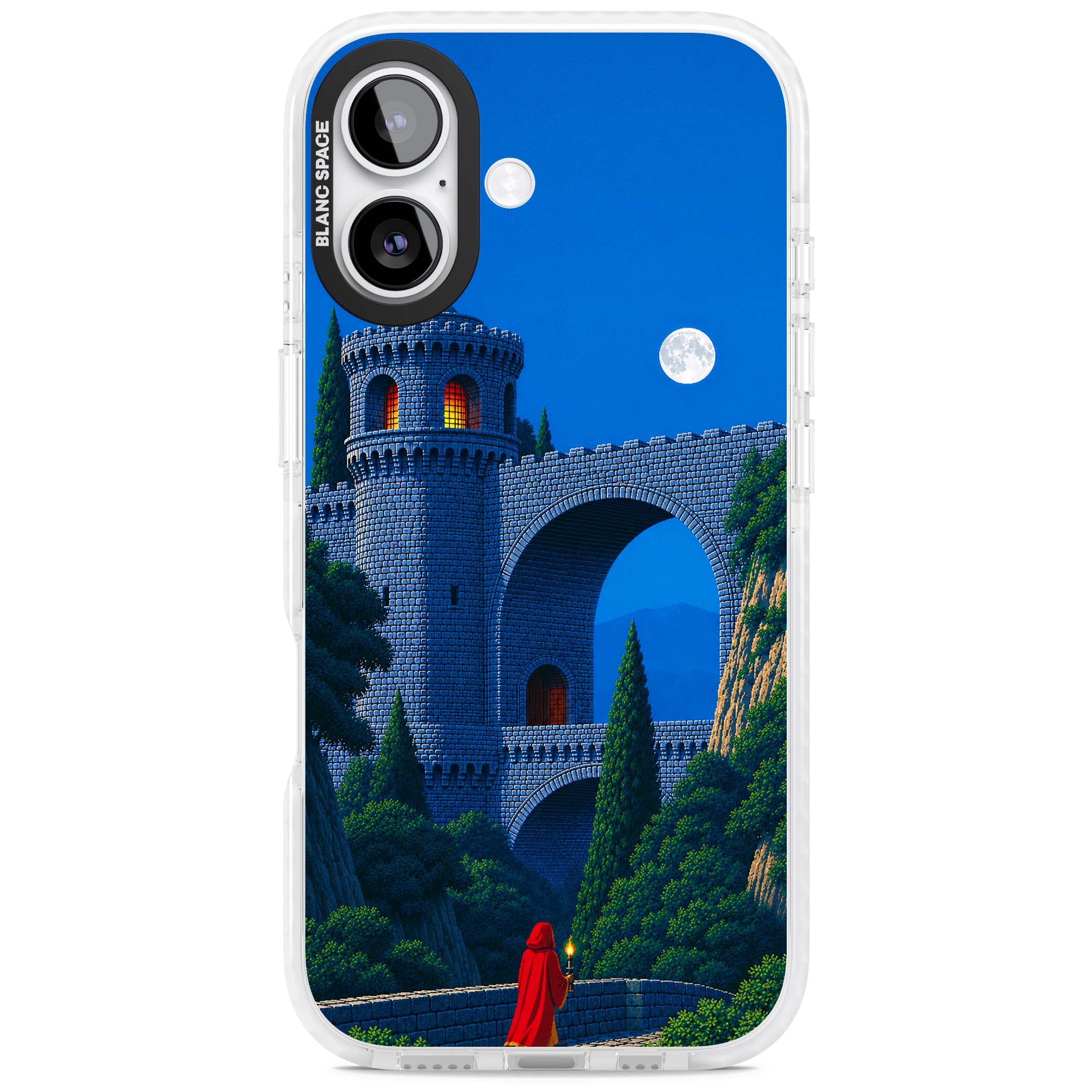 Castle Walls art iPhone case | Impact Magsafe case for iPhone 17