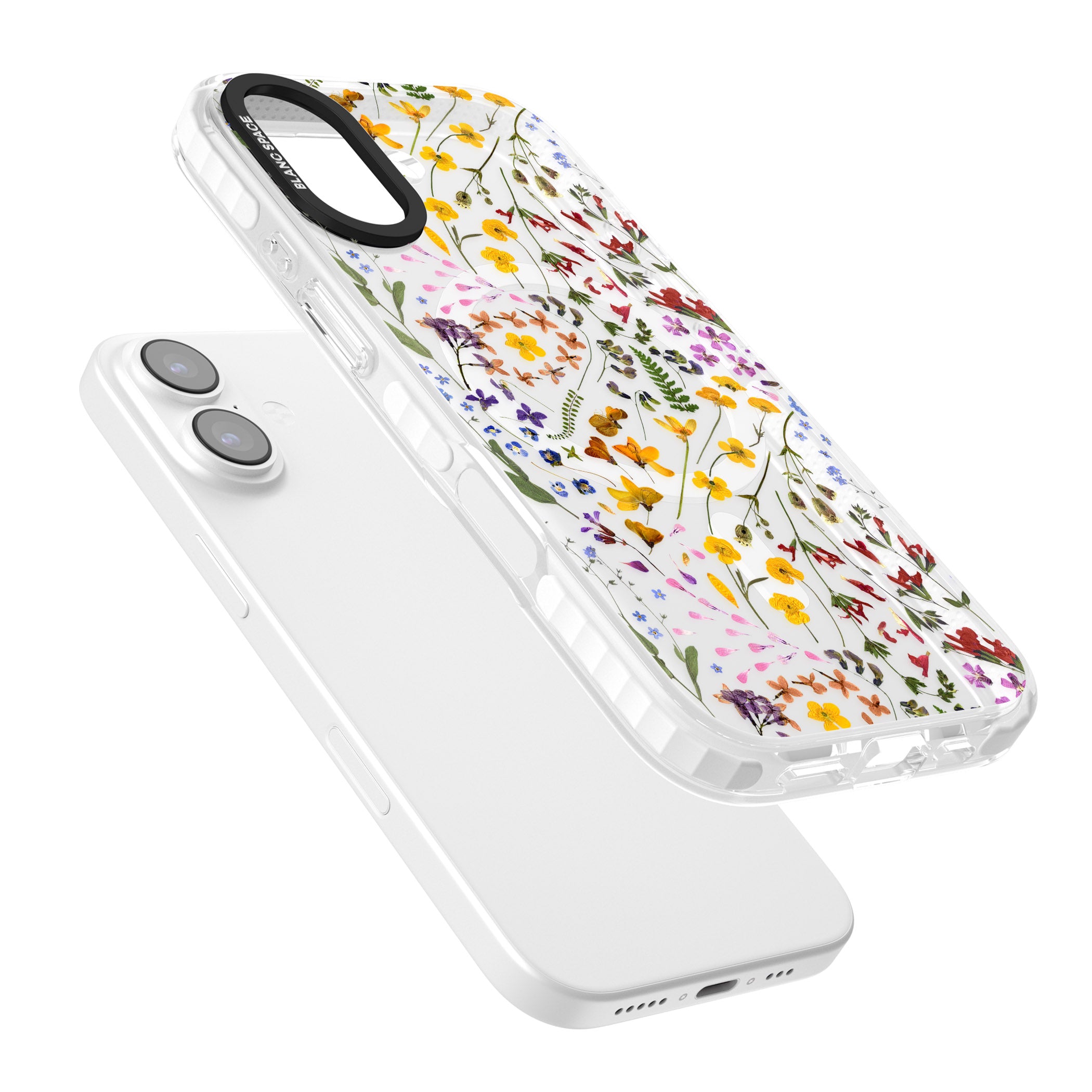 Wildflower iPhone 17 Impact Pro Clear Phone Case Colours