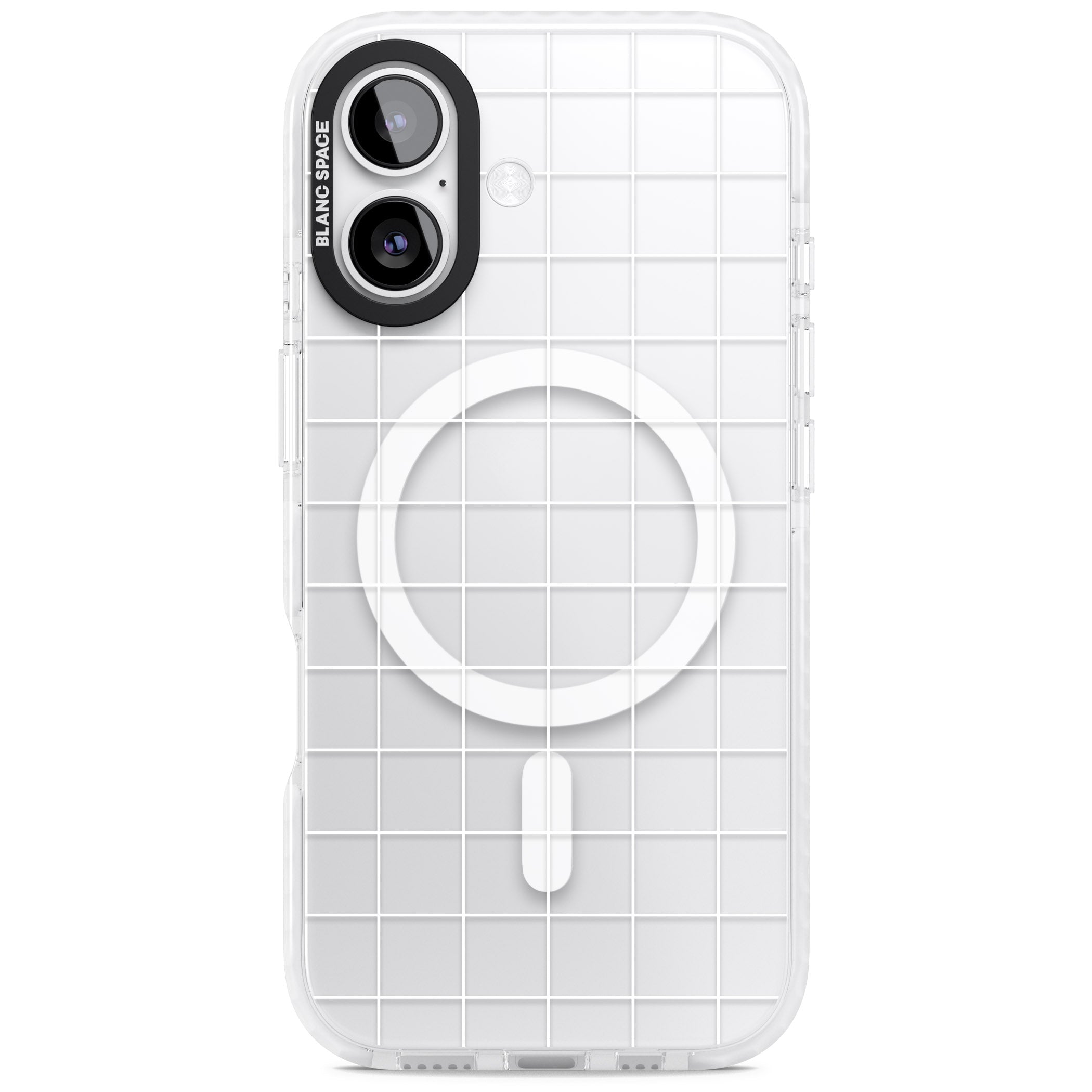 Modern Grid iPhone 17 Impact Pro Clear Phone Case
