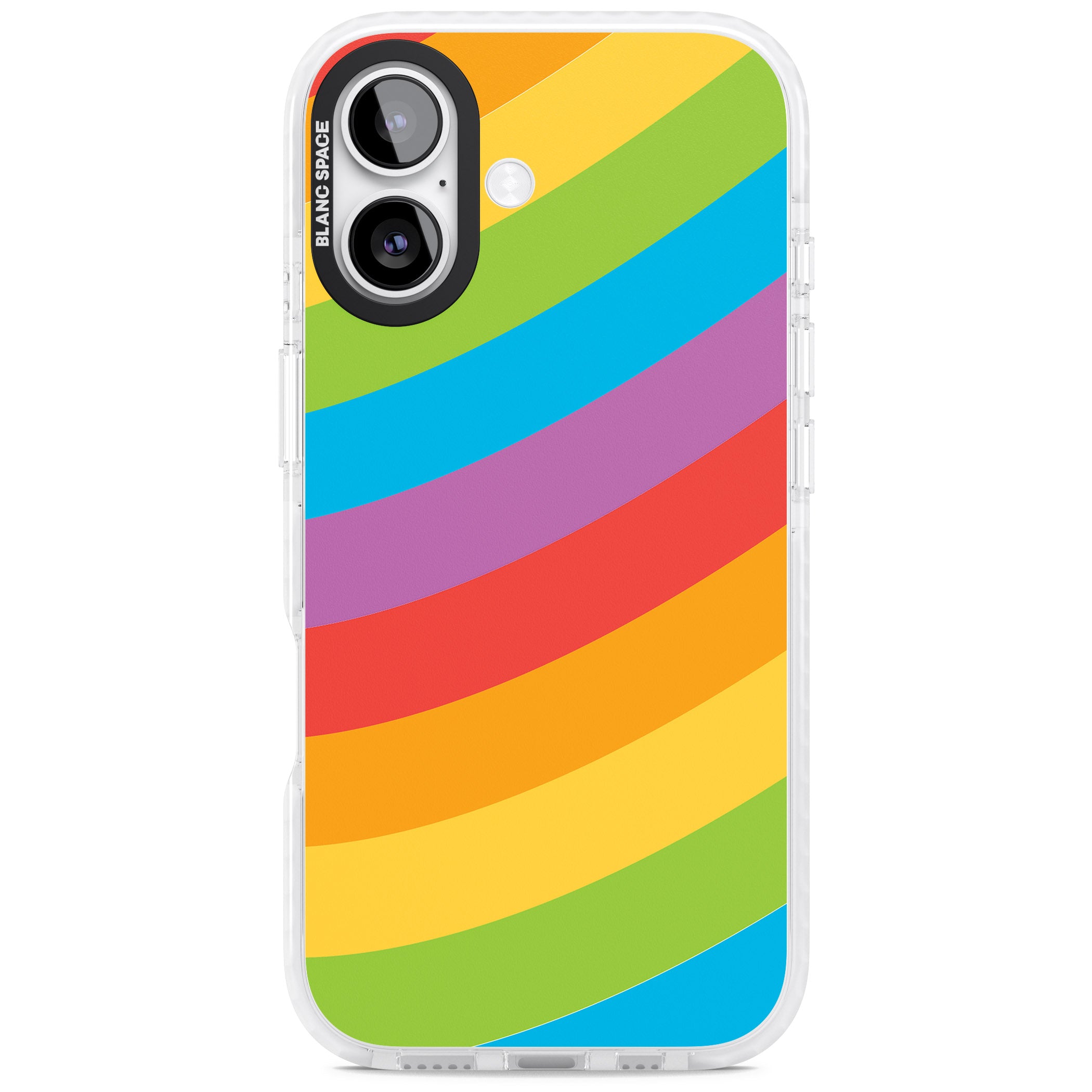 Lucky Rainbow iPhone 17 Impact Pro Clear Phone Case