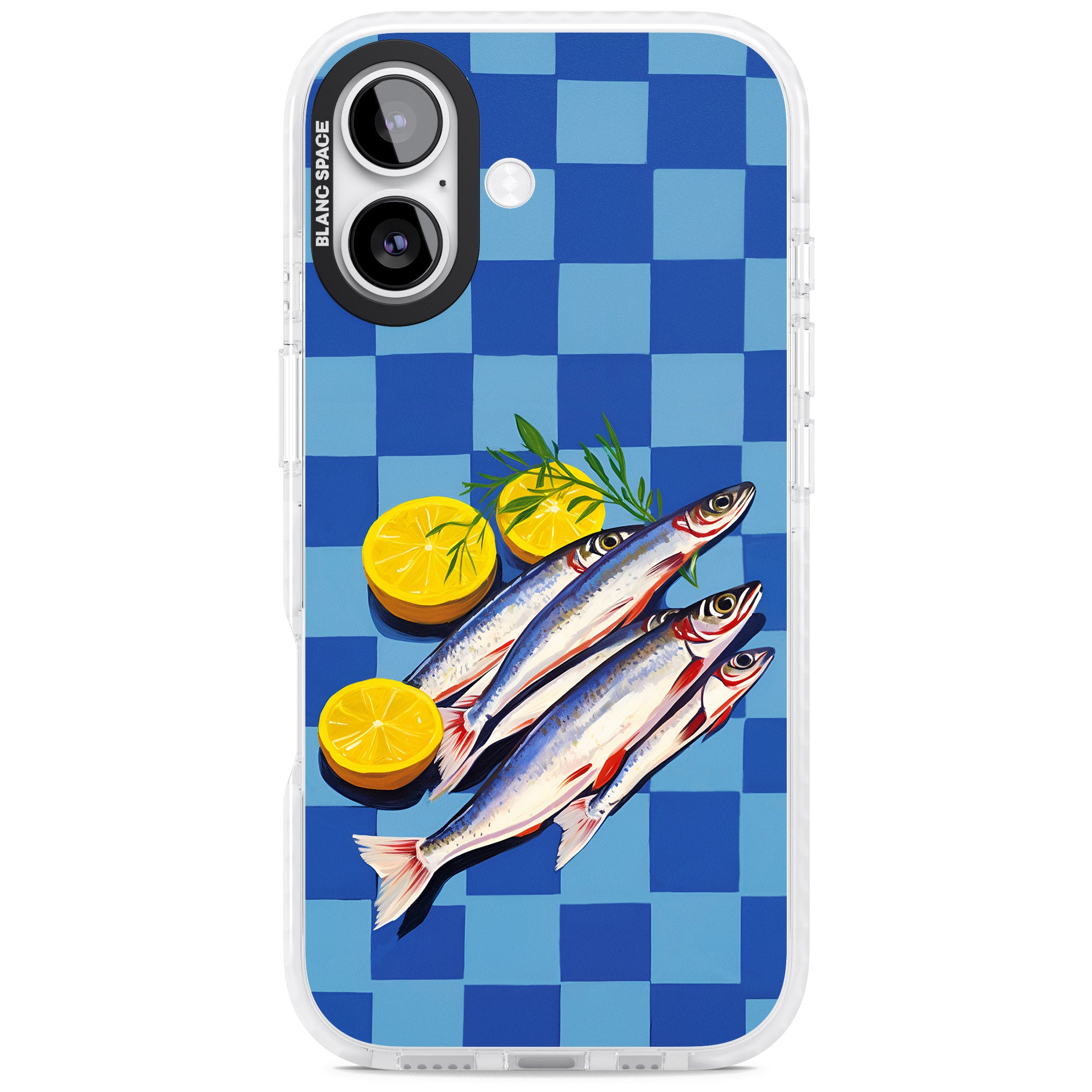 Fish & Lemons iPhone 17 Impact Pro Clear Phone Case