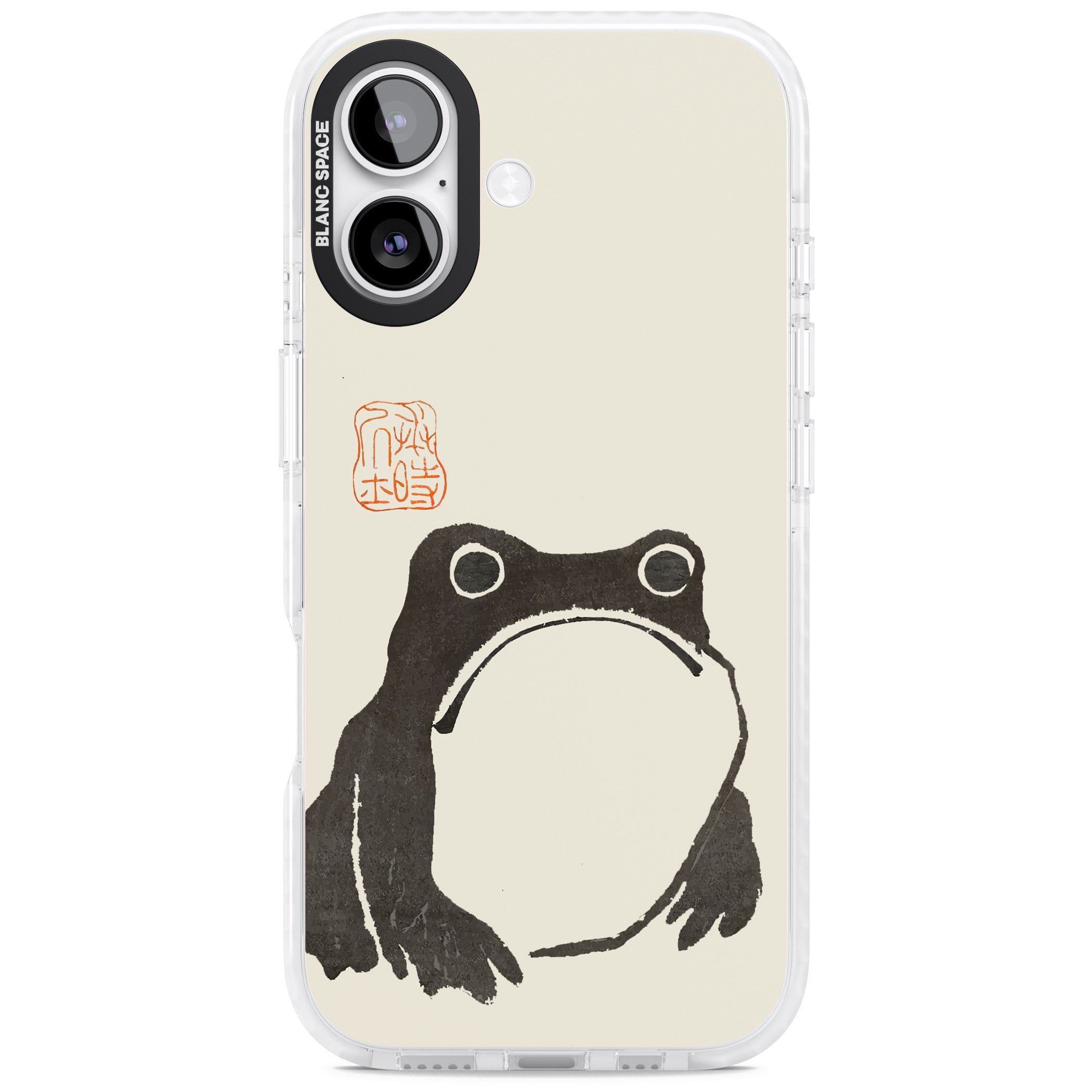 Matsumoto Hoji Frog iPhone 17 Impact Pro Clear Phone Case