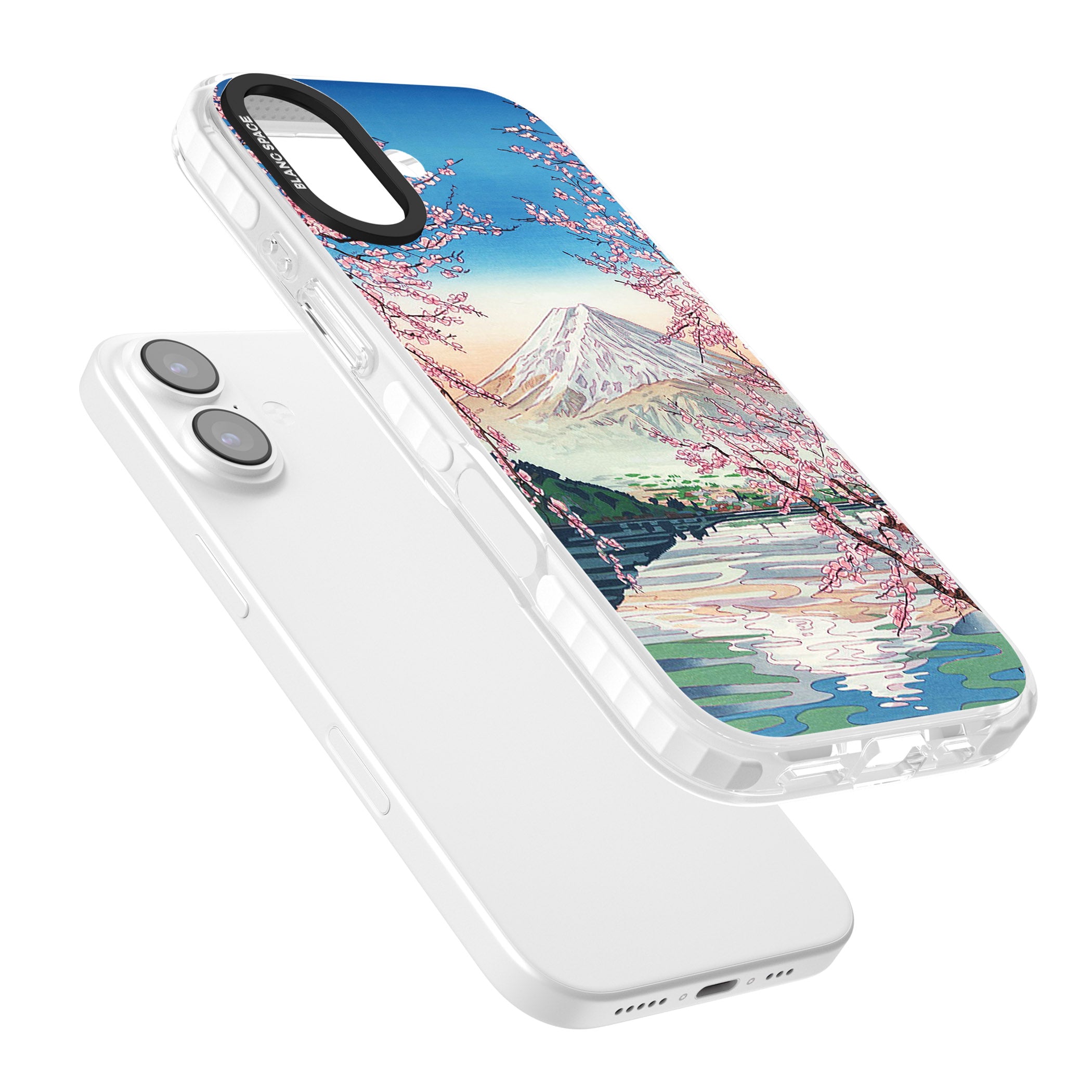 Mt Fuji From Lake Kawaguchi iPhone 17 Impact Pro Clear Phone Case Colours