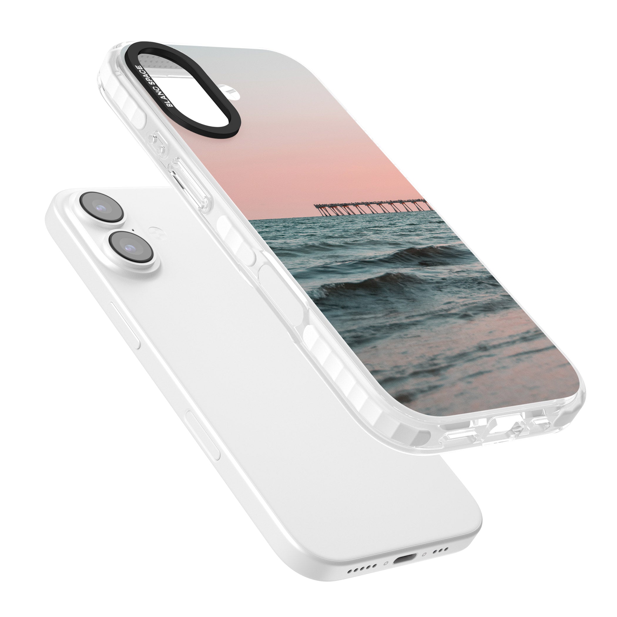 Sunset Pier iPhone 17 Impact Pro Clear Phone Case Colours