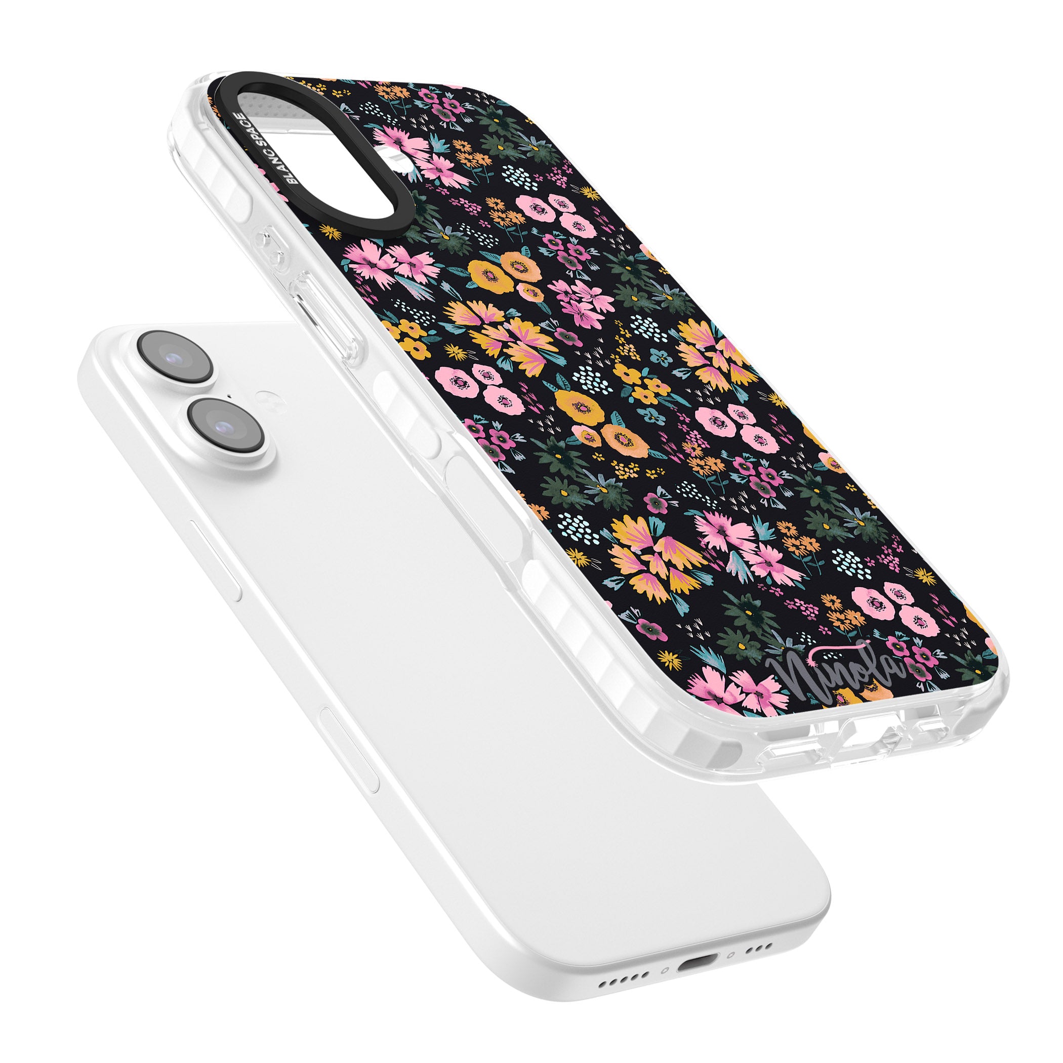 Blossom Field iPhone 17 Impact Pro Clear Phone Case Colours