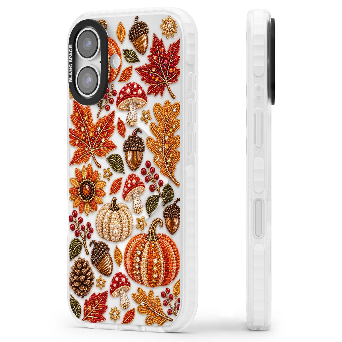 Beaded Autumn iPhone case | Impact Magsafe case for iPhone 17