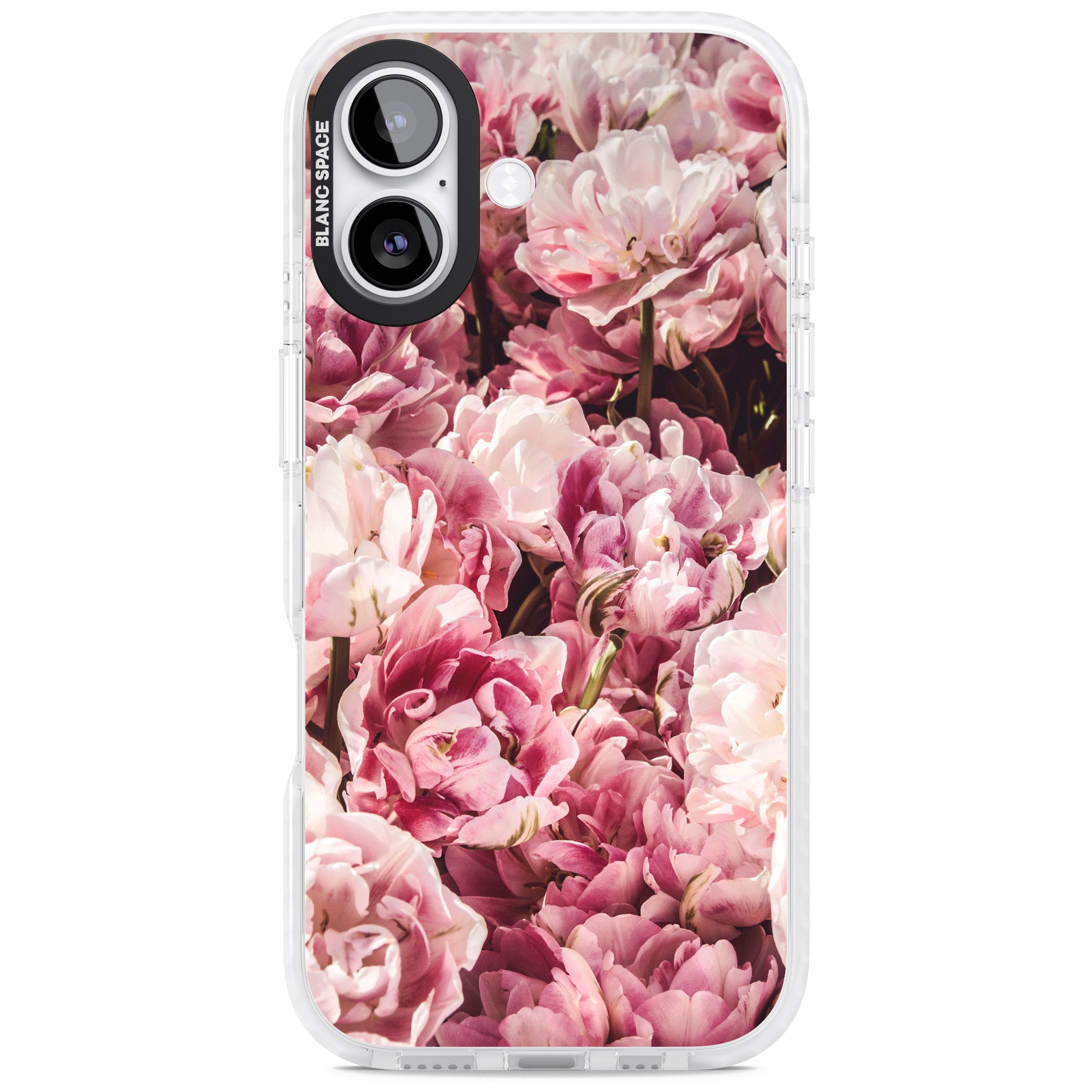Petal Blush iPhone 17 Impact Pro Clear Phone Case