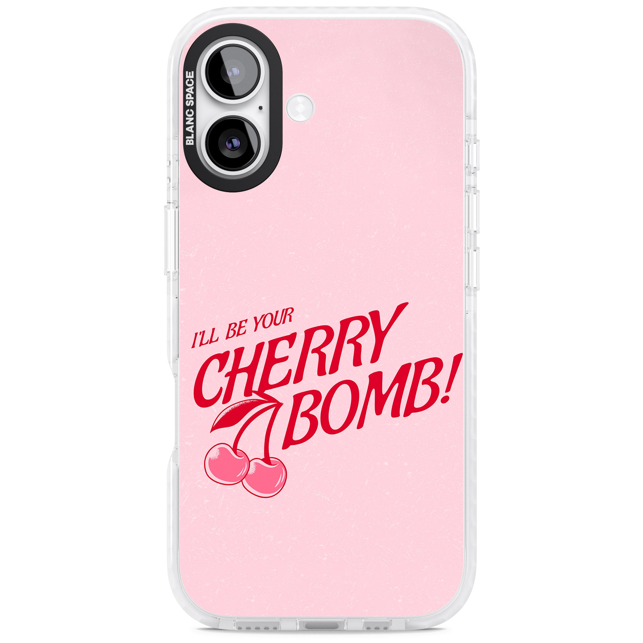Your Cherry Bomb iPhone 17 Impact Pro Clear Phone Case
