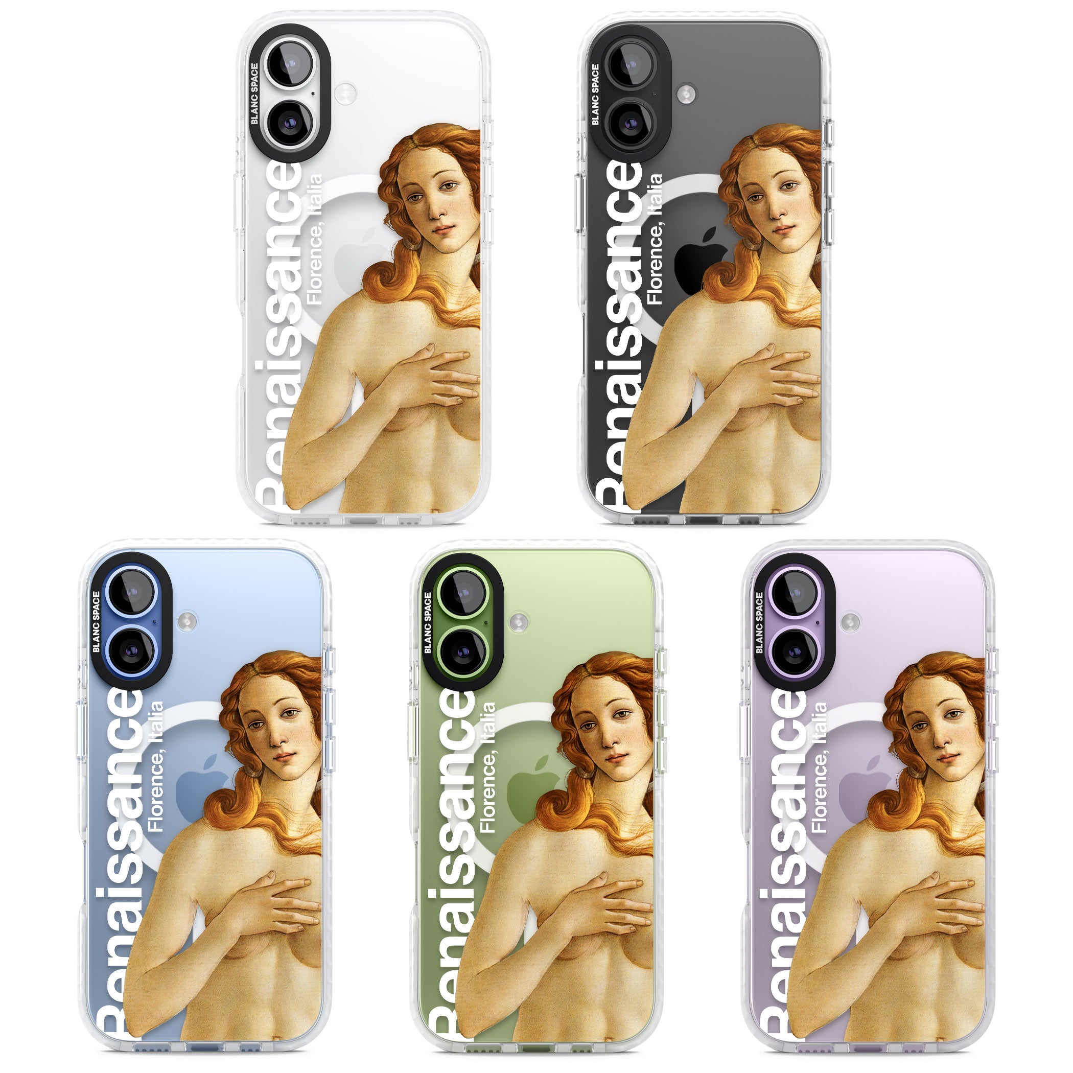 Florence Renaissance iPhone 17 Impact Pro Clear Phone Case APT Impact Protection
