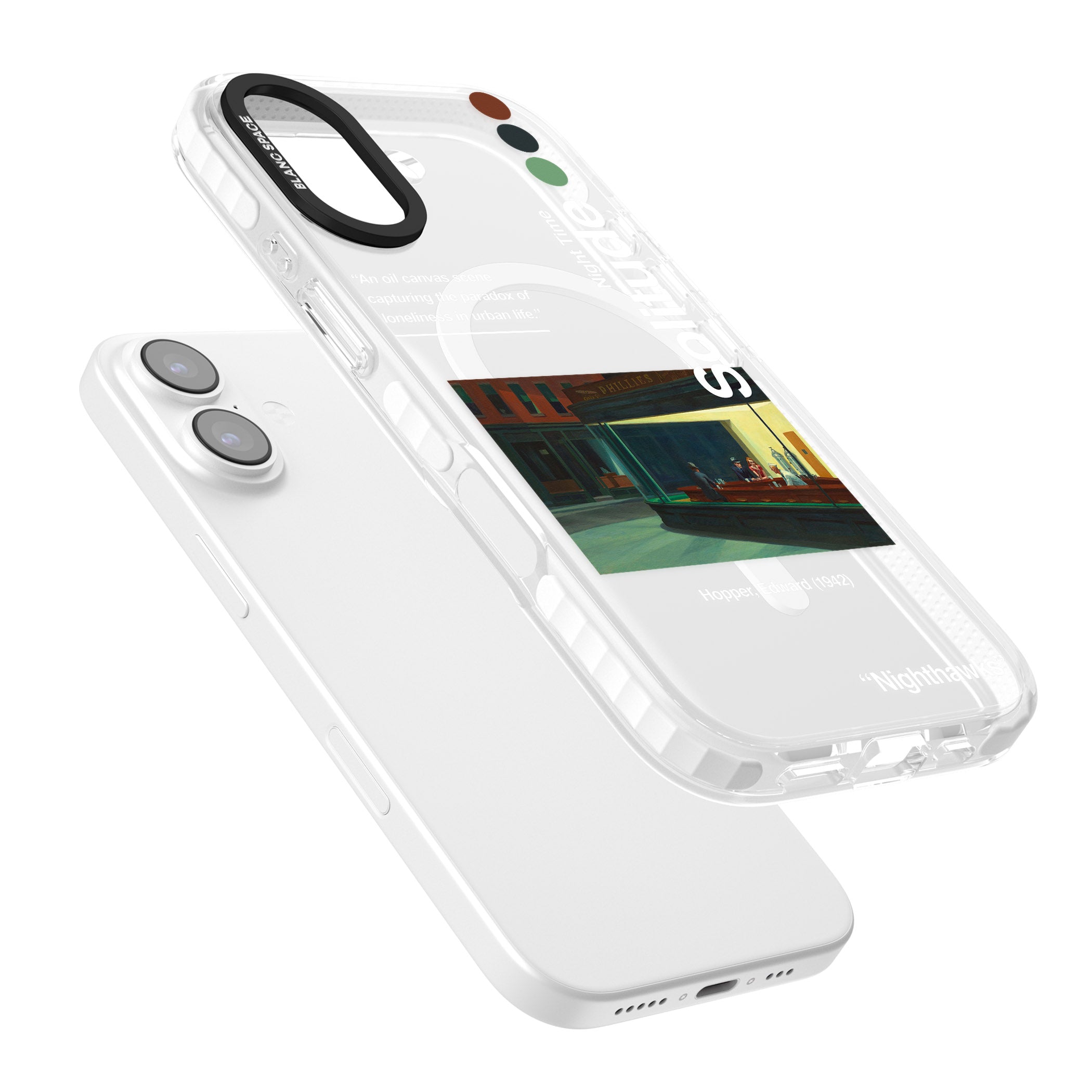 Nighthawks iPhone 17 Impact Pro Clear Phone Case Colours