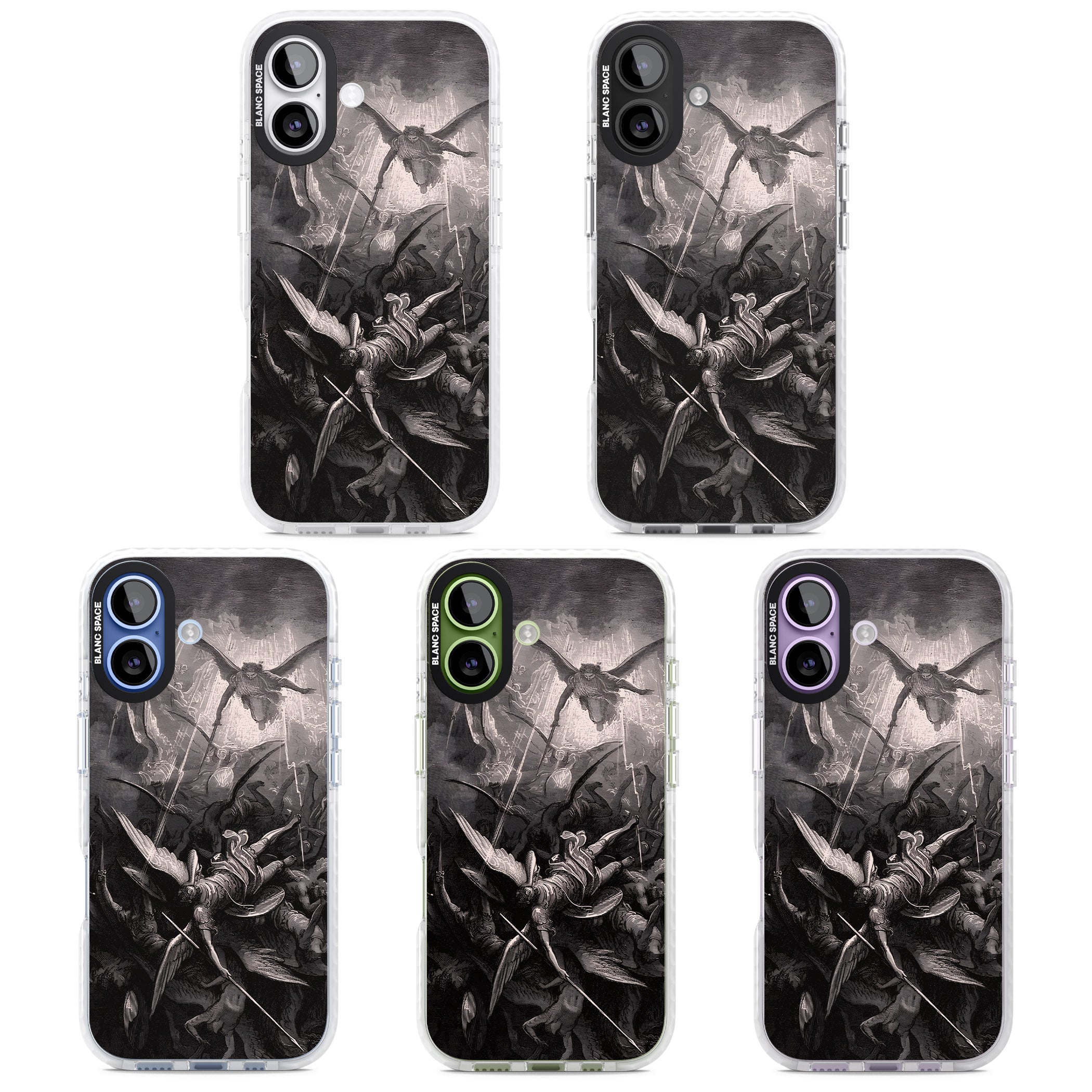 Paradise Lost iPhone 17 Impact Pro Clear Phone Case APT Impact Protection