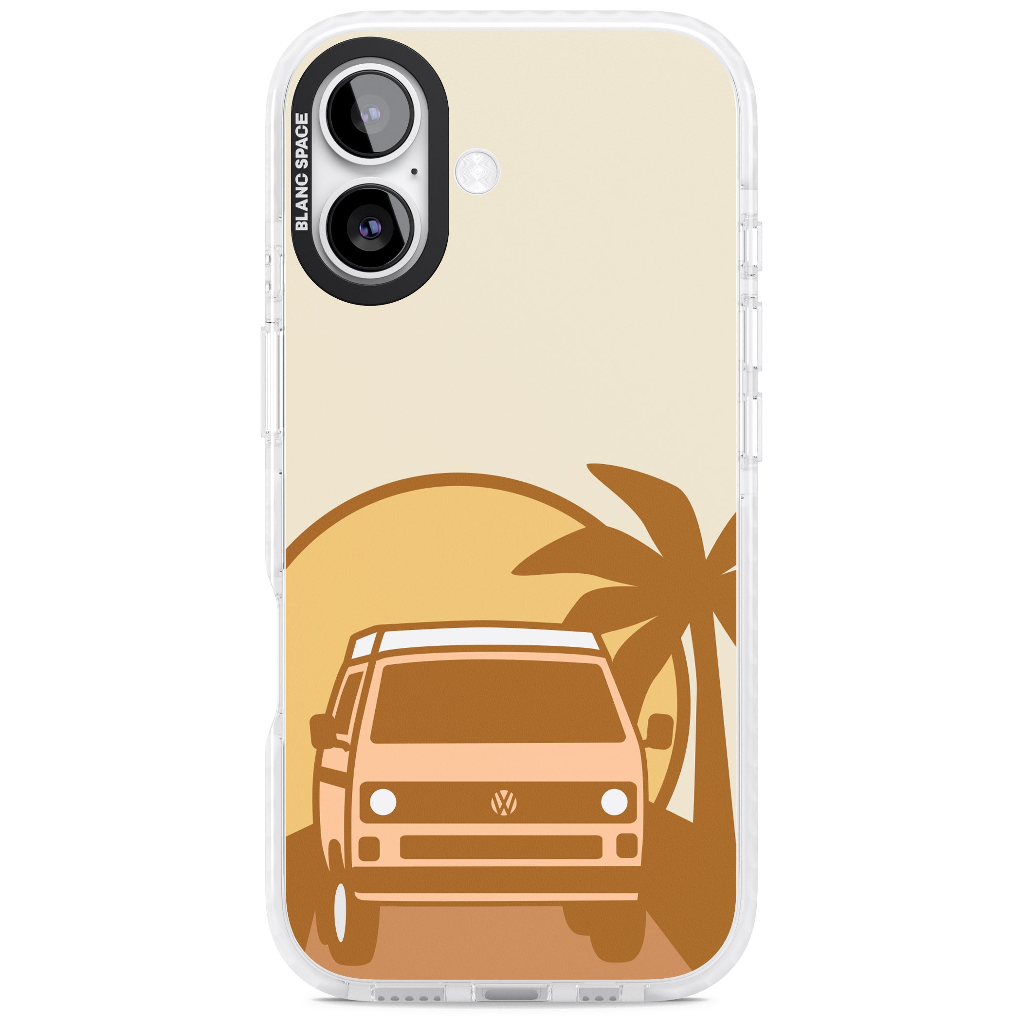 Sunset Van iPhone 17 Impact Pro Clear Phone Case
