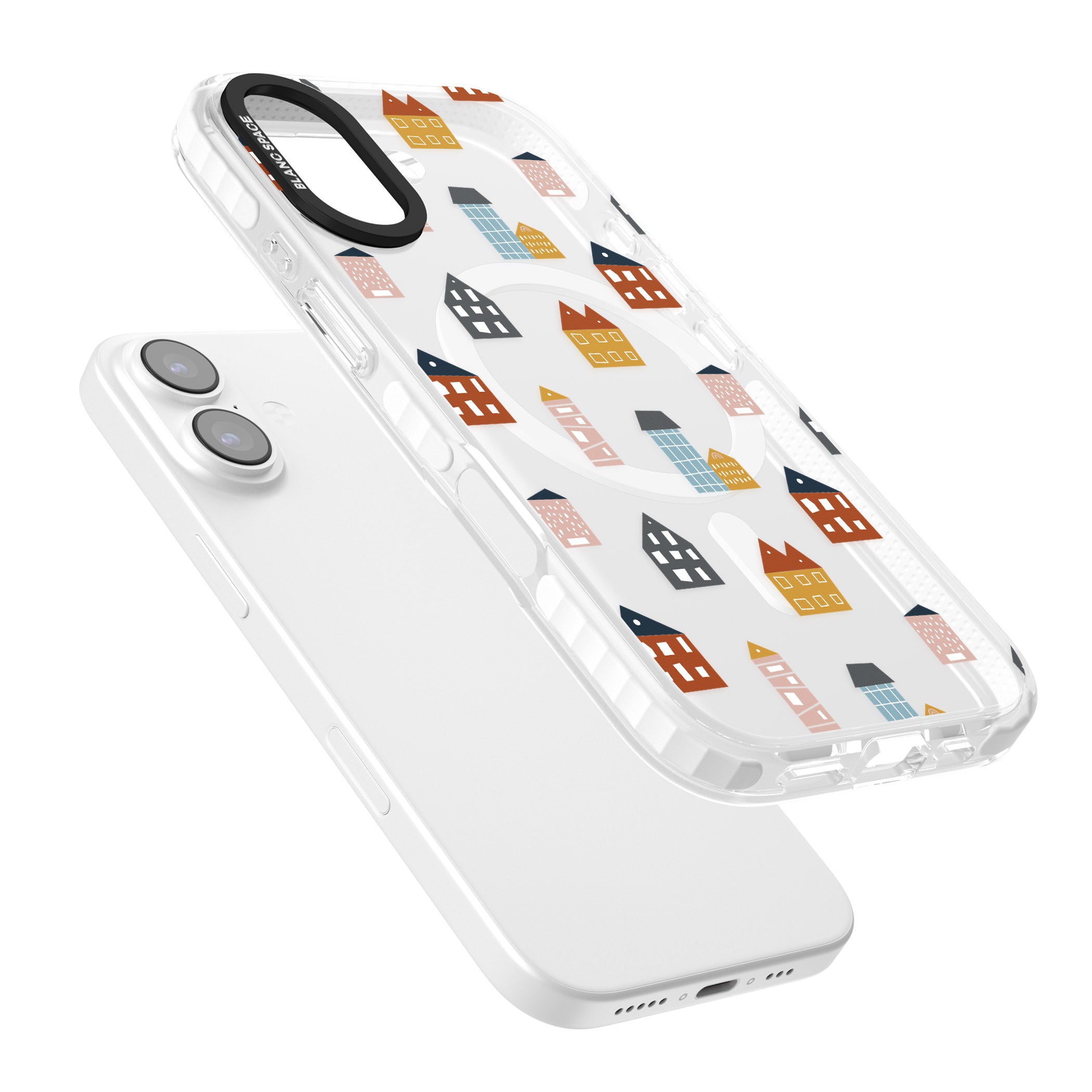 Scandi Village iPhone 17 Impact Pro Clear Phone Case Colours
