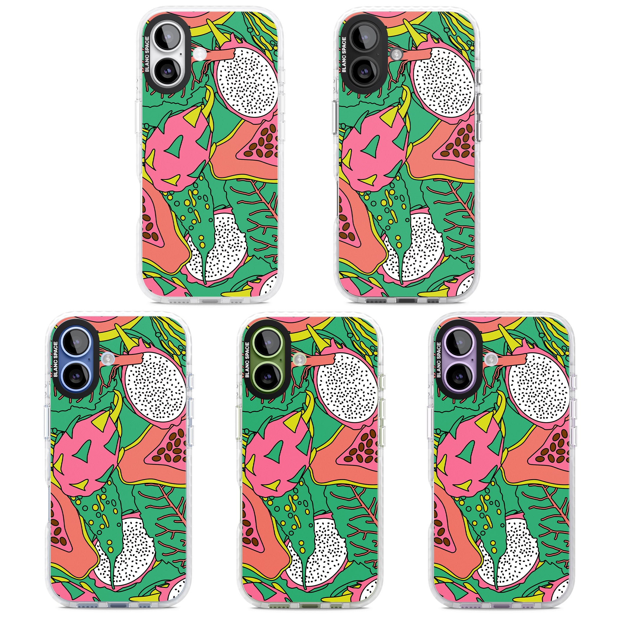 Psychedelic Salad iPhone 17 Impact Pro Clear Phone Case APT Impact Protection