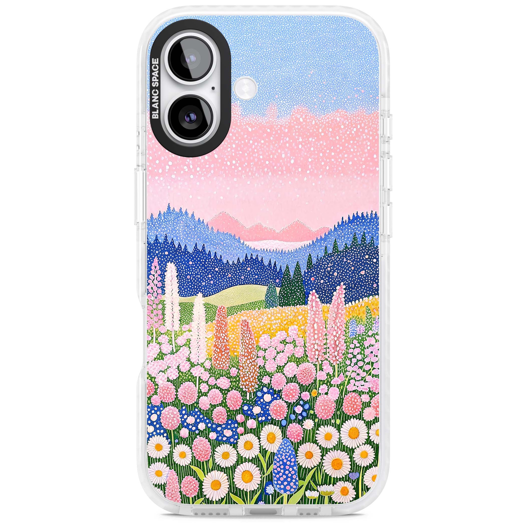 Valley Horizon cottagecore iPhone case | Impact Magsafe case for iPhone 17