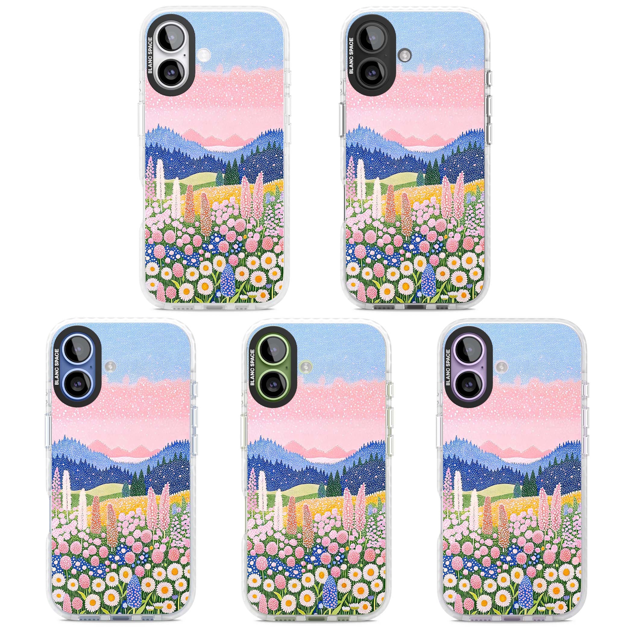Valley Horizon cottagecore iPhone case | Impact Magsafe case for iPhone 17