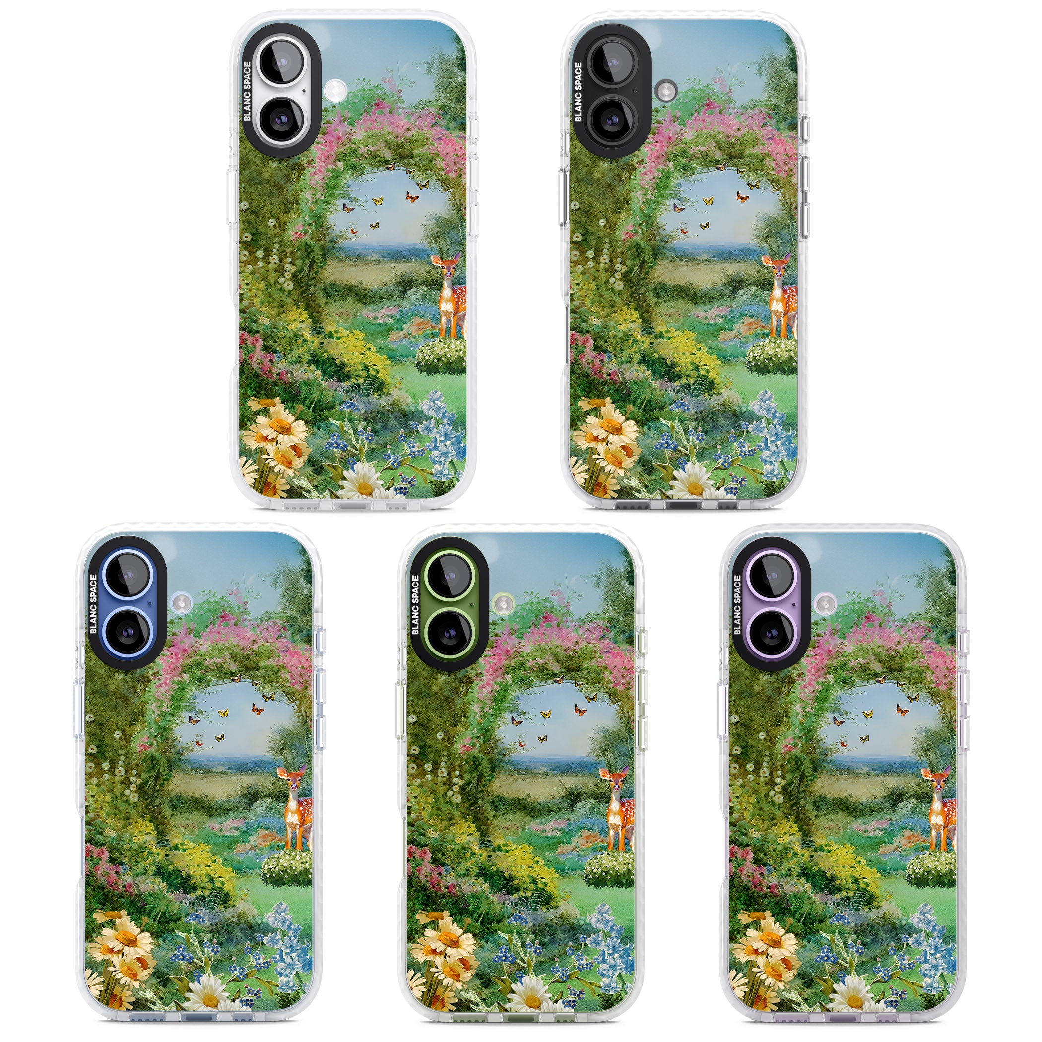 Flourishing Meadow iPhone 17 Impact Pro Clear Phone Case APT Impact Protection