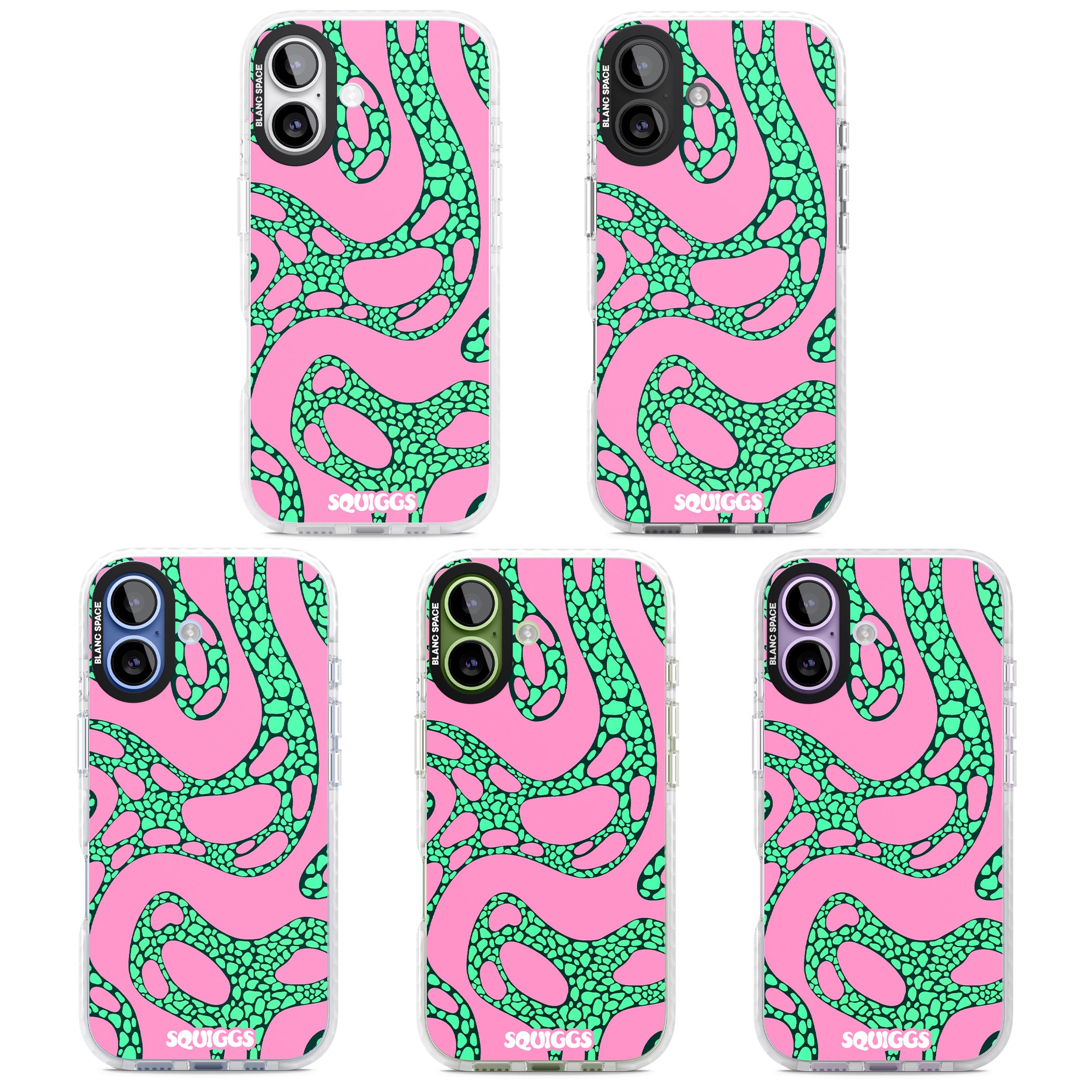Alien Glow iPhone 17 Impact Pro Clear Phone Case APT Impact Protection
