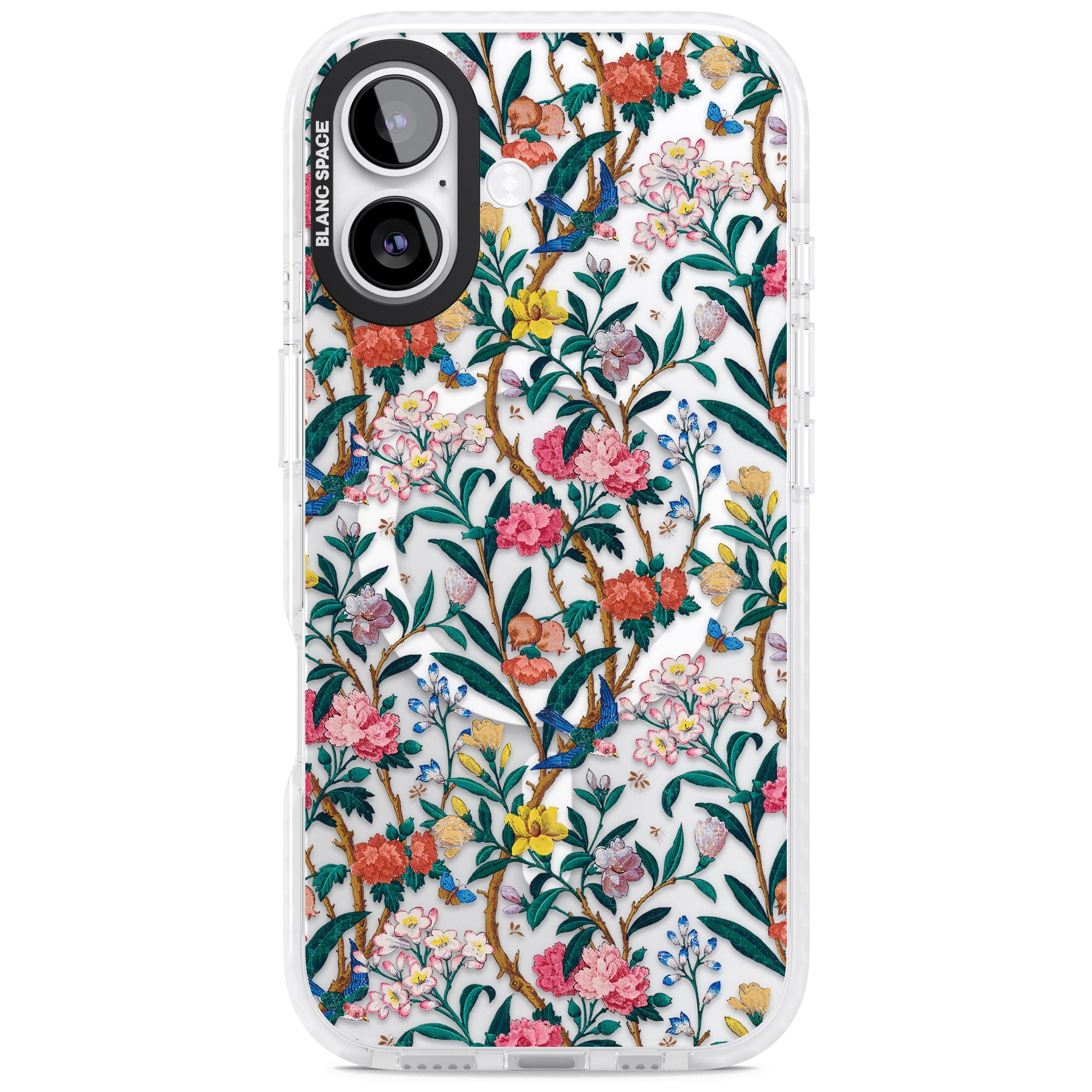 Vines & Flowers iPhone 17 Impact Pro Clear Phone Case