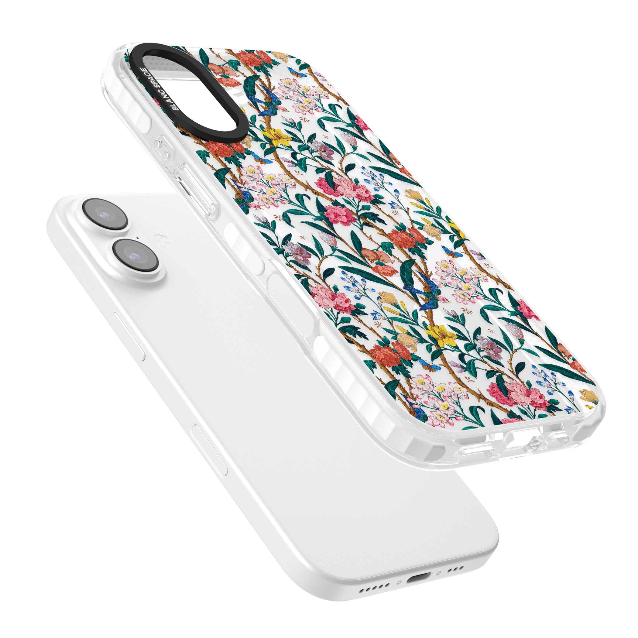 Vines & Flowers iPhone 17 Impact Pro Clear Phone Case Colours