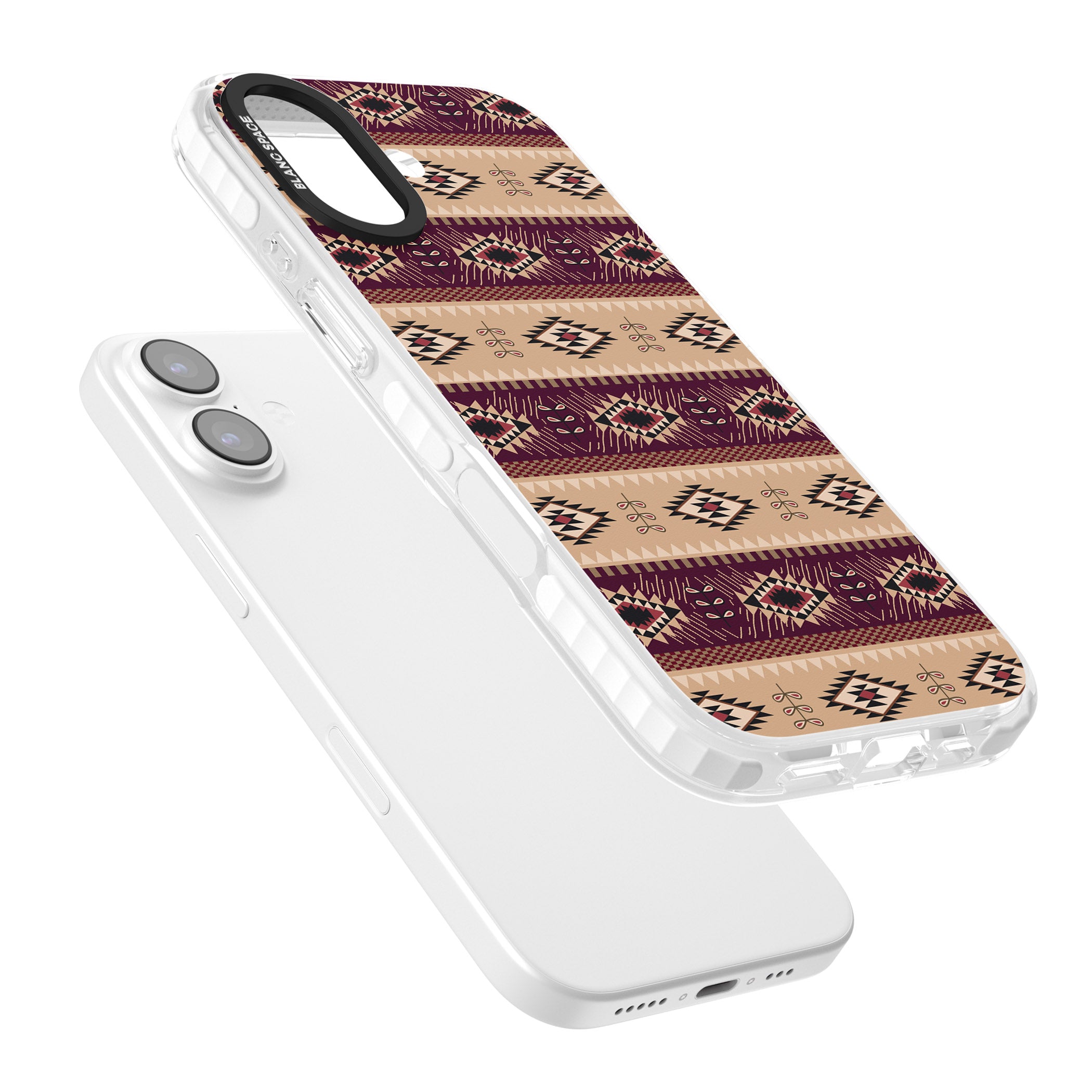 Western Poncho iPhone 17 Impact Pro Clear Phone Case Colours