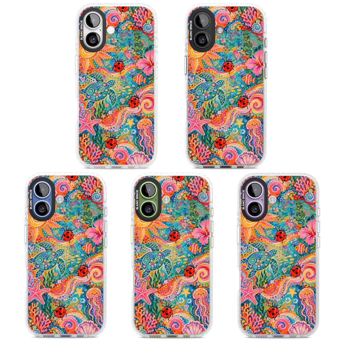 Coral Whimsy for her iPhone case | Impact Magsafe case for iPhone 17