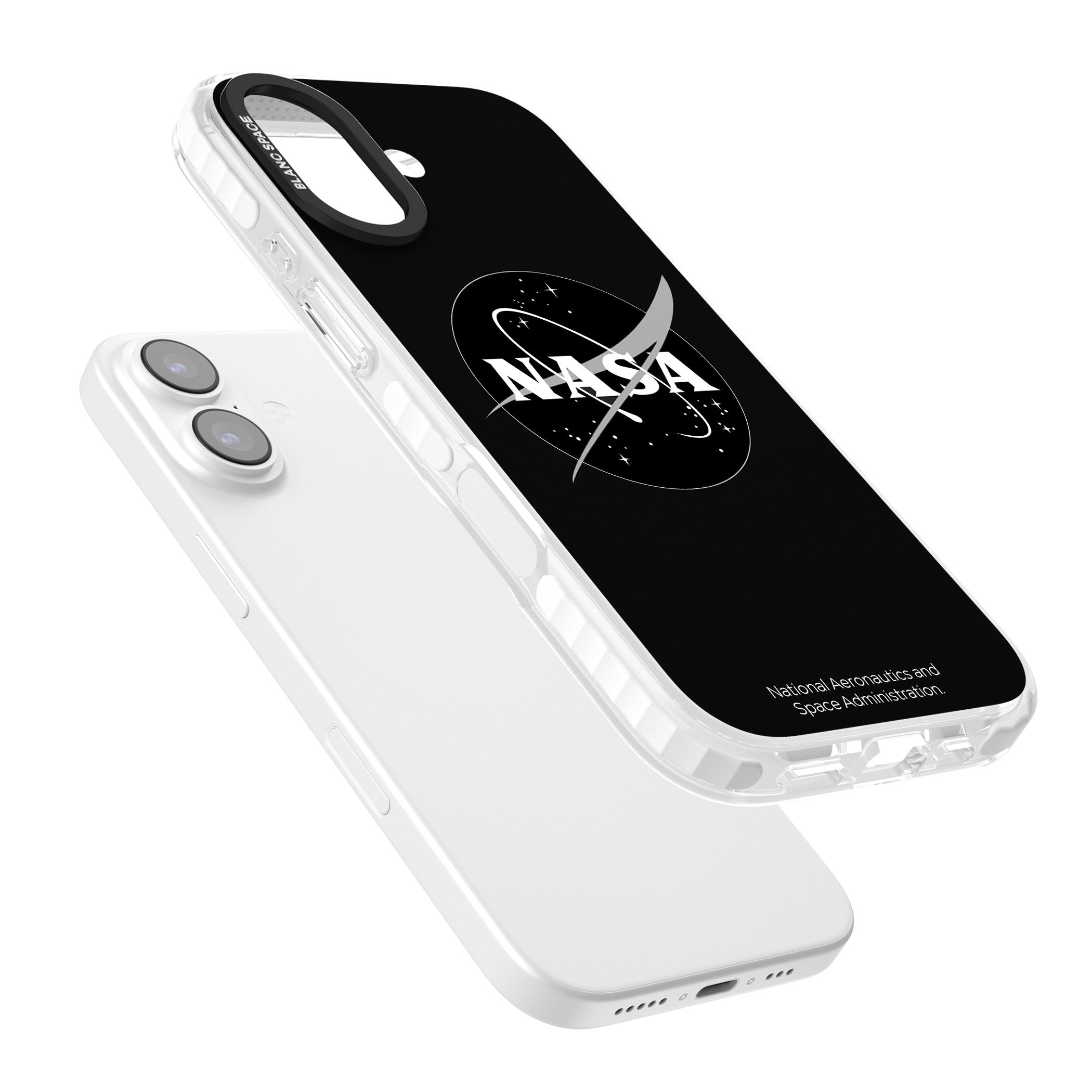 Dark Nasa Meatball iPhone 17 Impact Clear Phone Case Colours