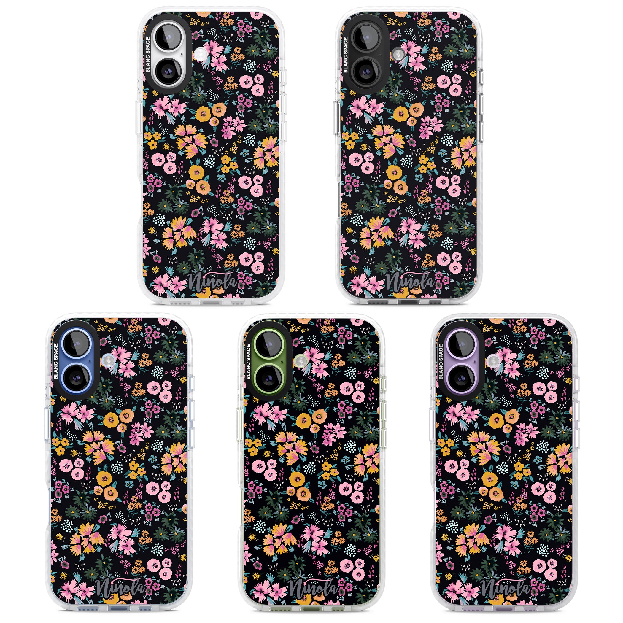 Blossom Field iPhone 17 Impact Clear Phone Case APT Impact Protection