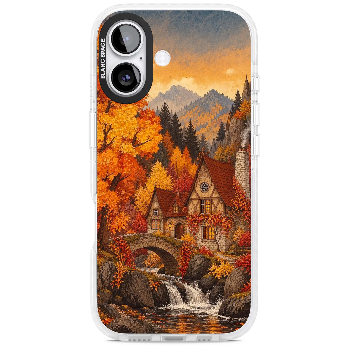 Auburn Cottage iPhone case | Black Impact case for iPhone 17