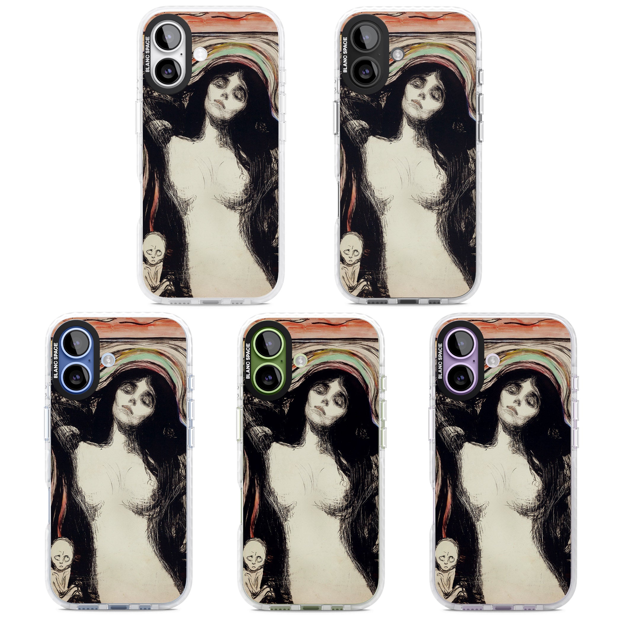 Madonna iPhone 17 Impact Clear Phone Case APT Impact Protection