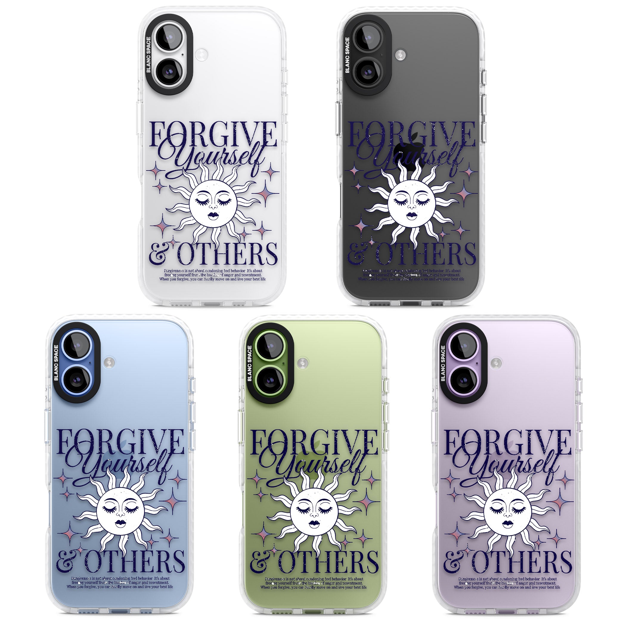 Forgiveness iPhone 17 Impact Clear Phone Case APT Impact Protection
