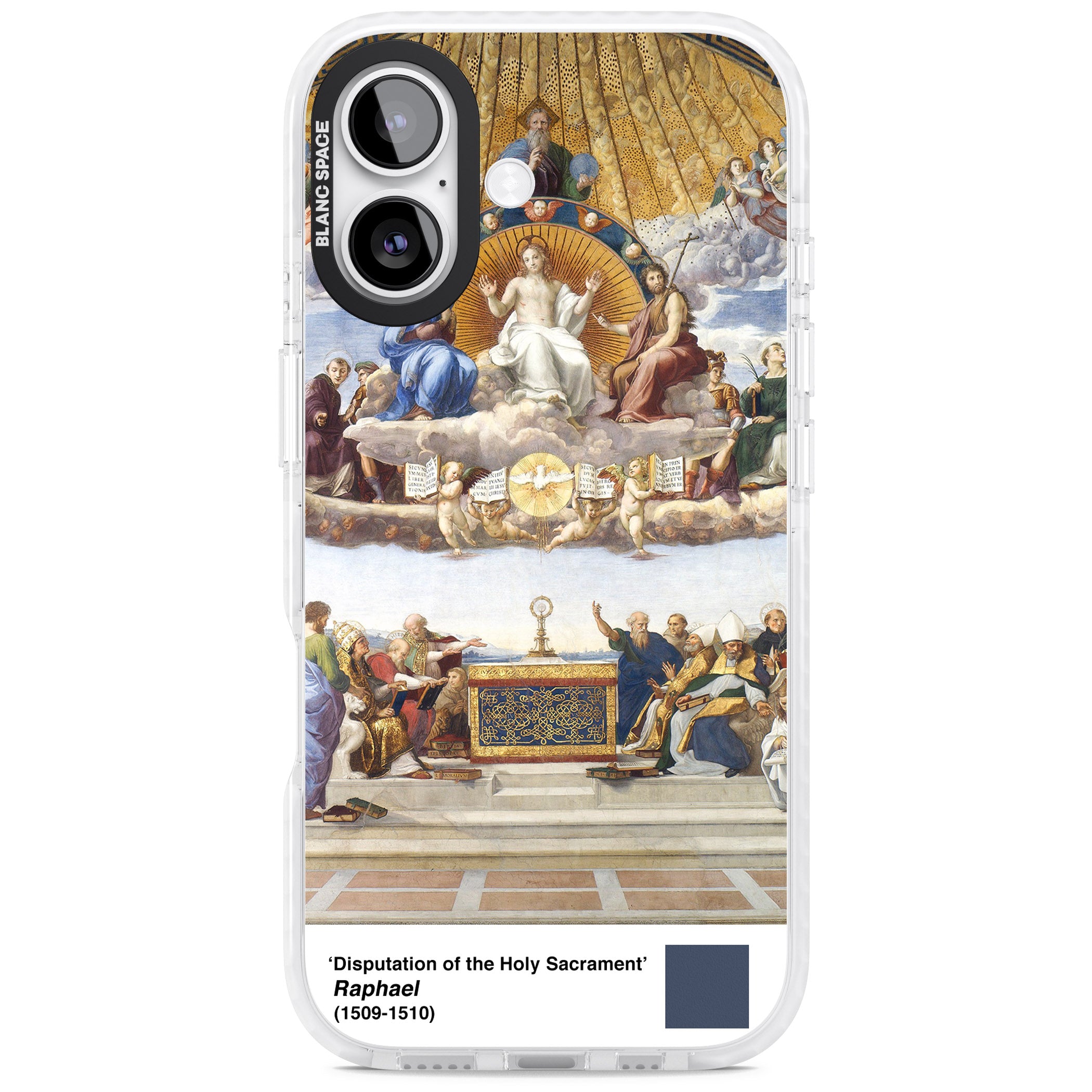 Disputation Of The Holy Sacrament iPhone 17 Impact Clear Phone Case